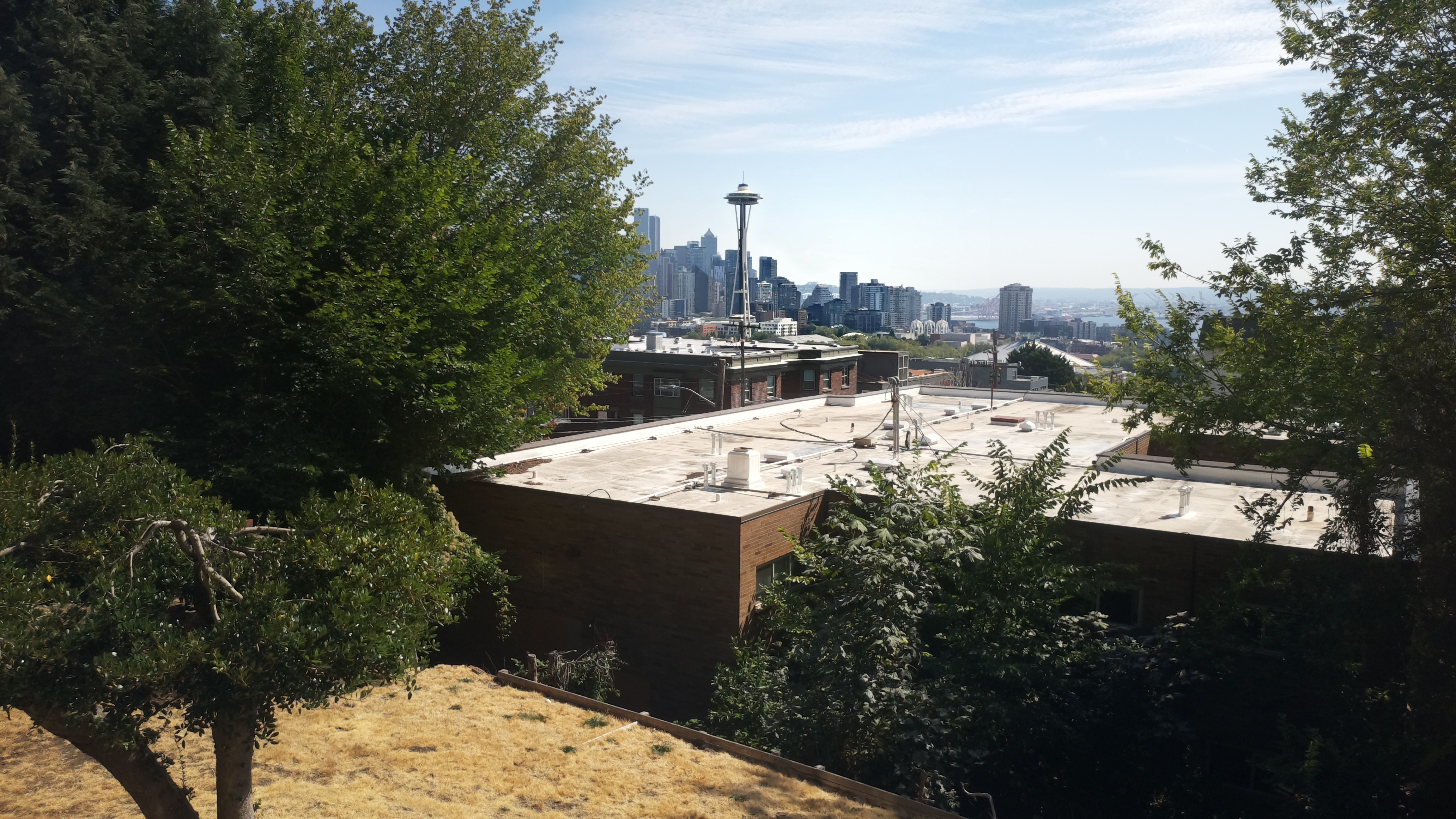 Mt. Rainier from Seattle — Monday, August 31