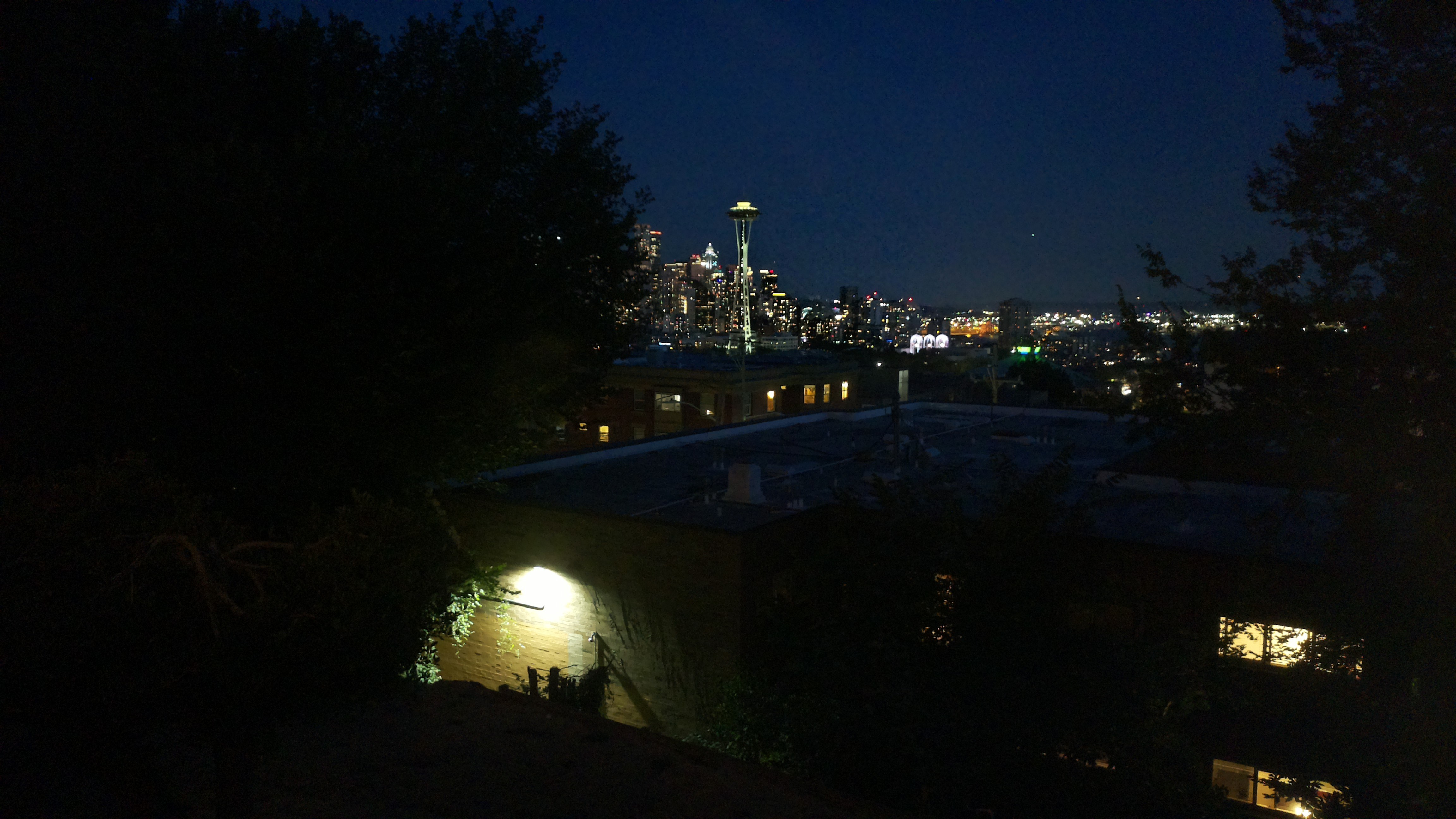 Mt. Rainier from Seattle — Monday, August 31