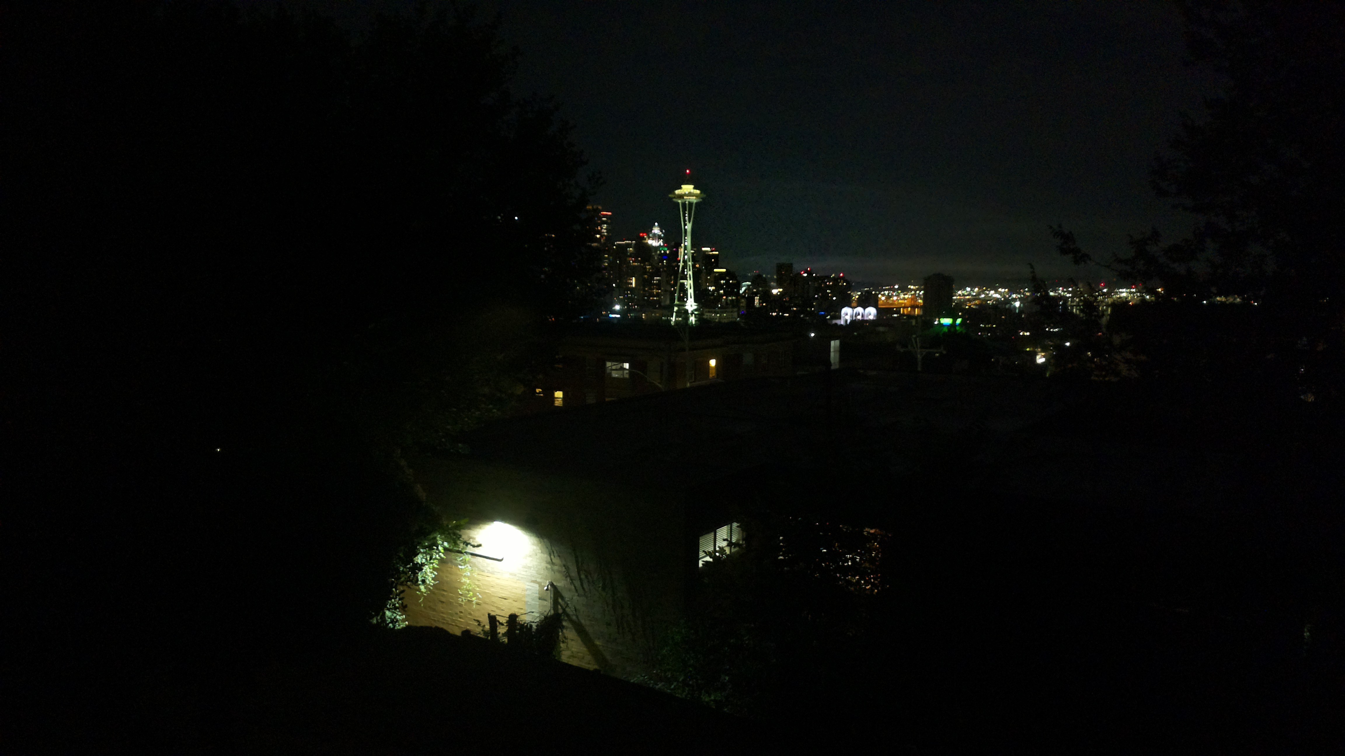 Mt. Rainier from Seattle — Tuesday, September 1