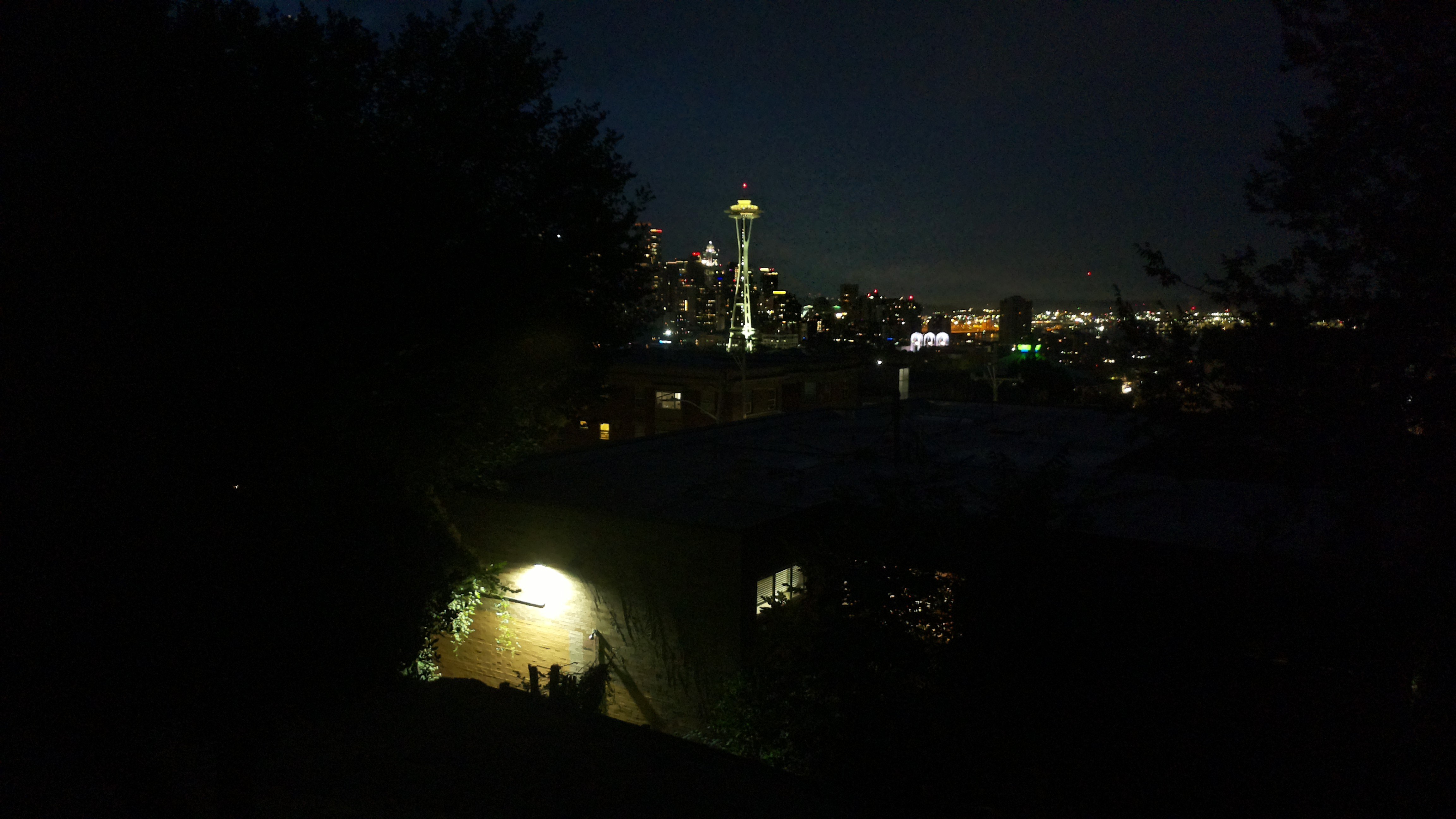 Mt. Rainier from Seattle — Tuesday, September 1