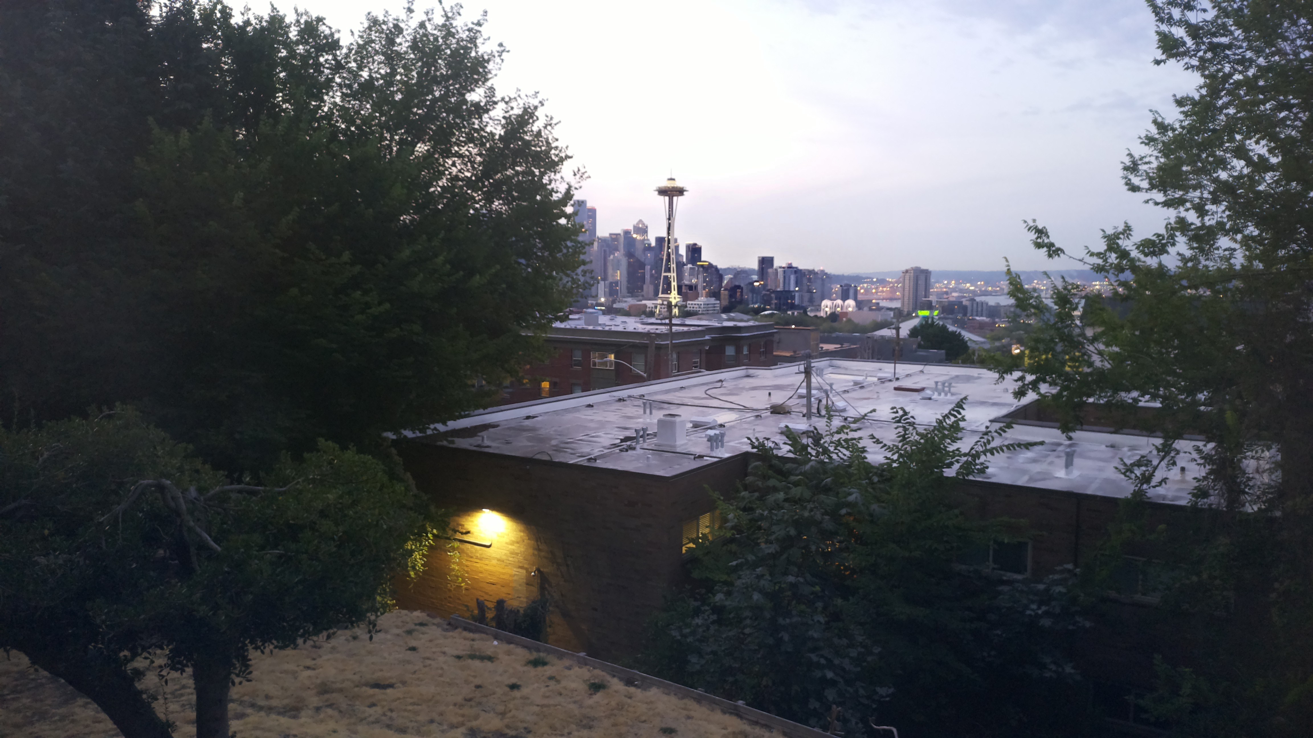 Mt. Rainier from Seattle — Tuesday, September 1