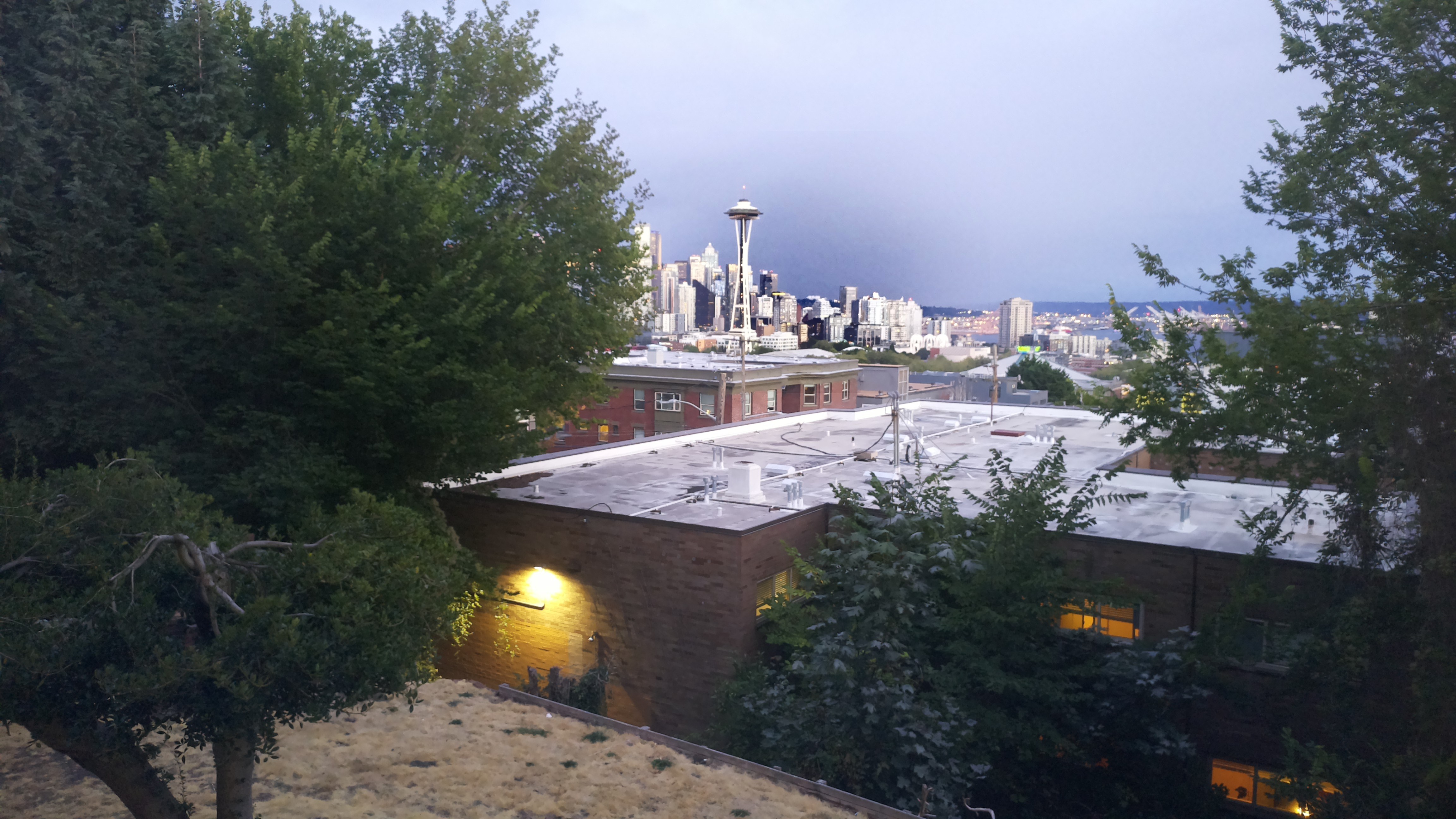 Mt. Rainier from Seattle — Tuesday, September 1