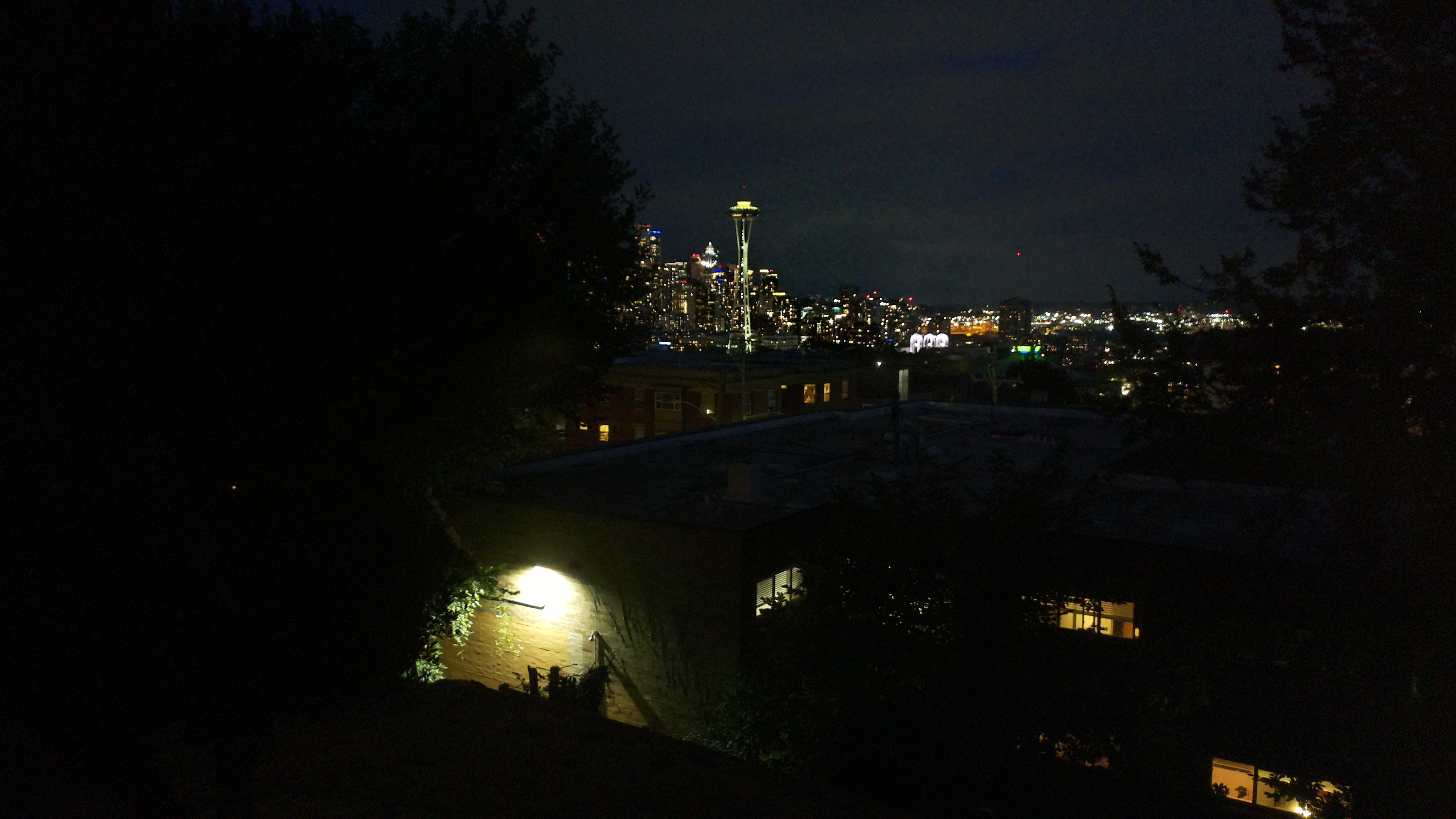 Mt. Rainier from Seattle — Tuesday, September 1