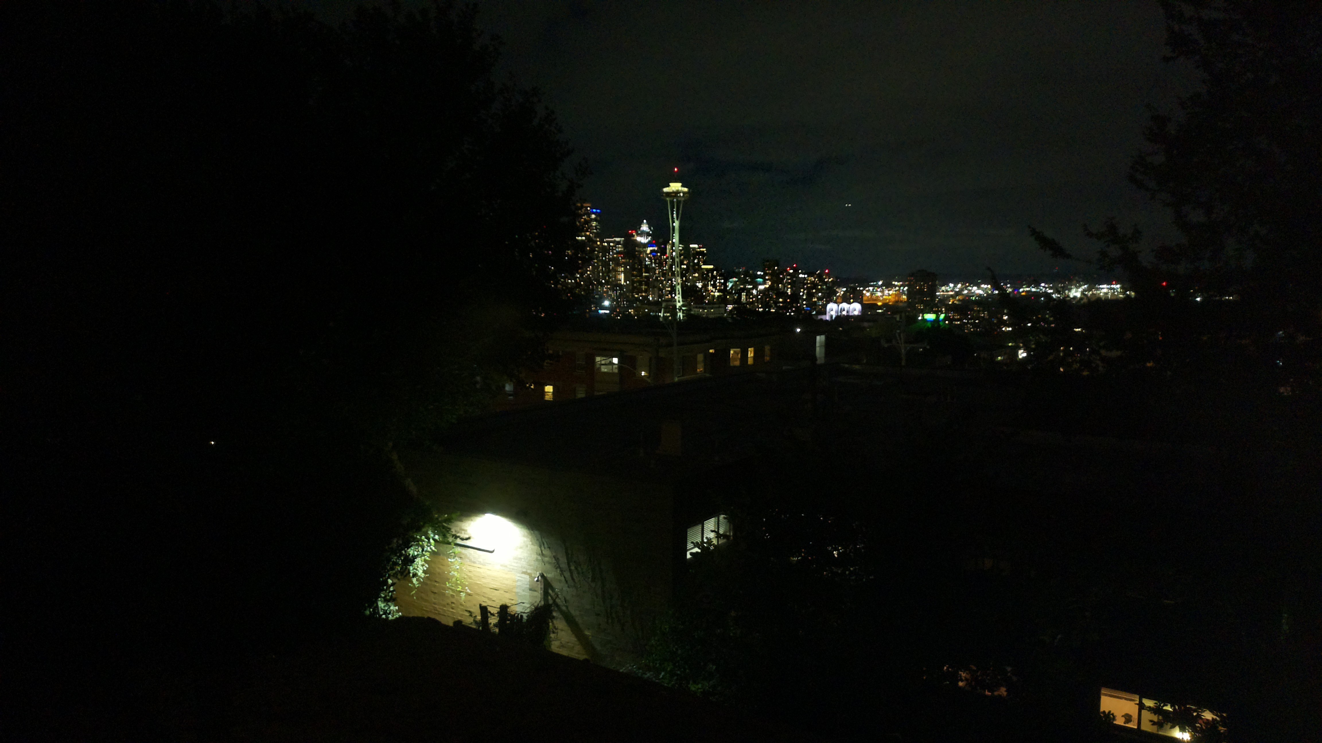 Mt. Rainier from Seattle — Tuesday, September 1