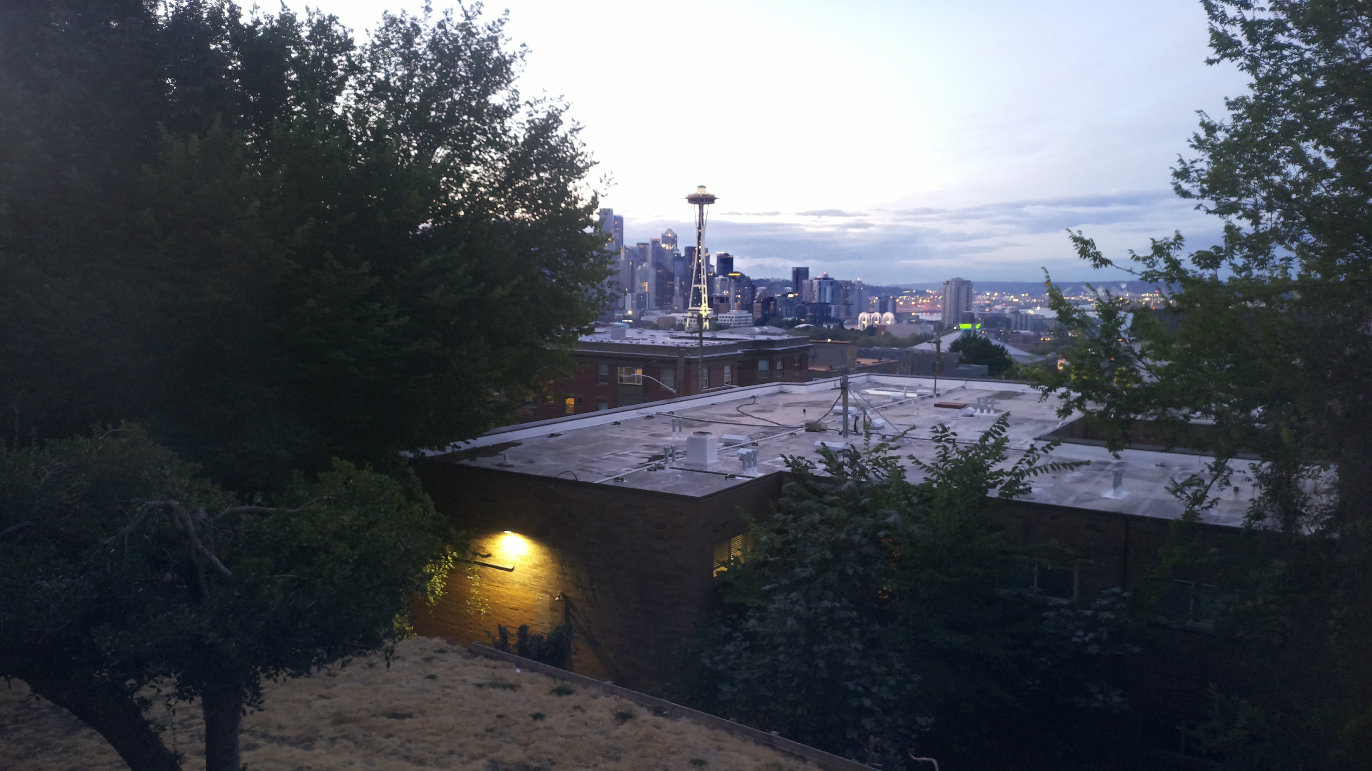 Mt. Rainier from Seattle — Wednesday, September 2