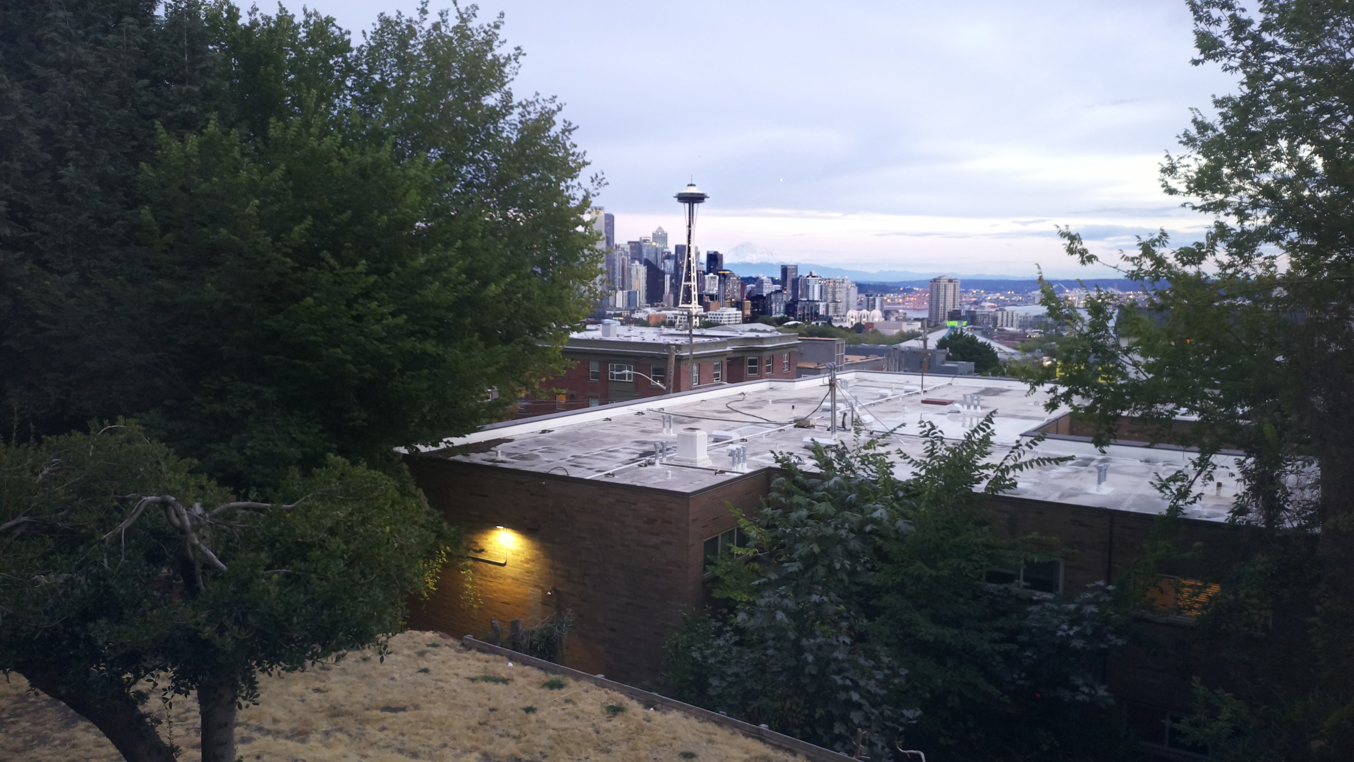Mt. Rainier from Seattle — Friday, September 4
