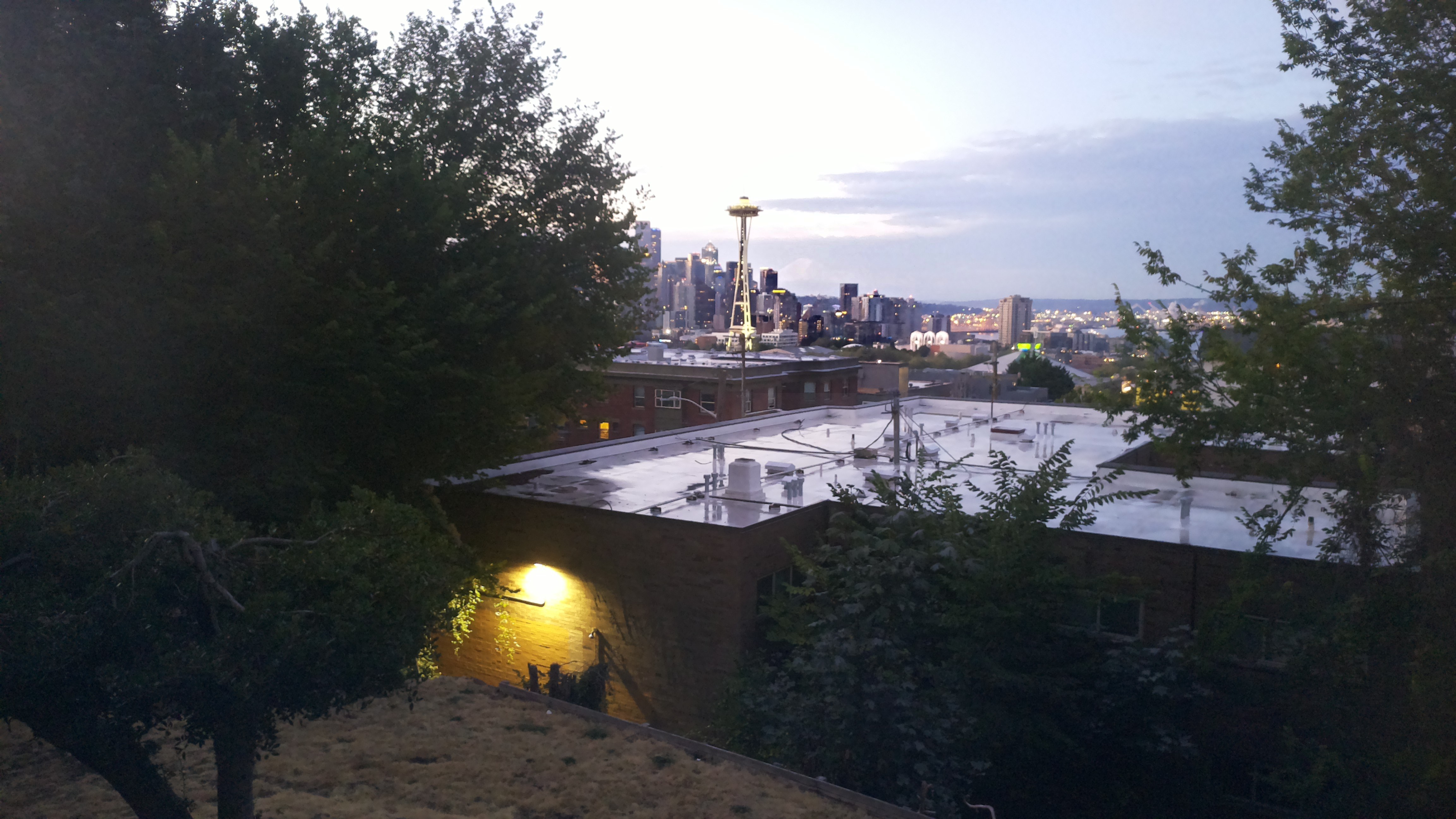Mt. Rainier from Seattle — Sunday, September 6