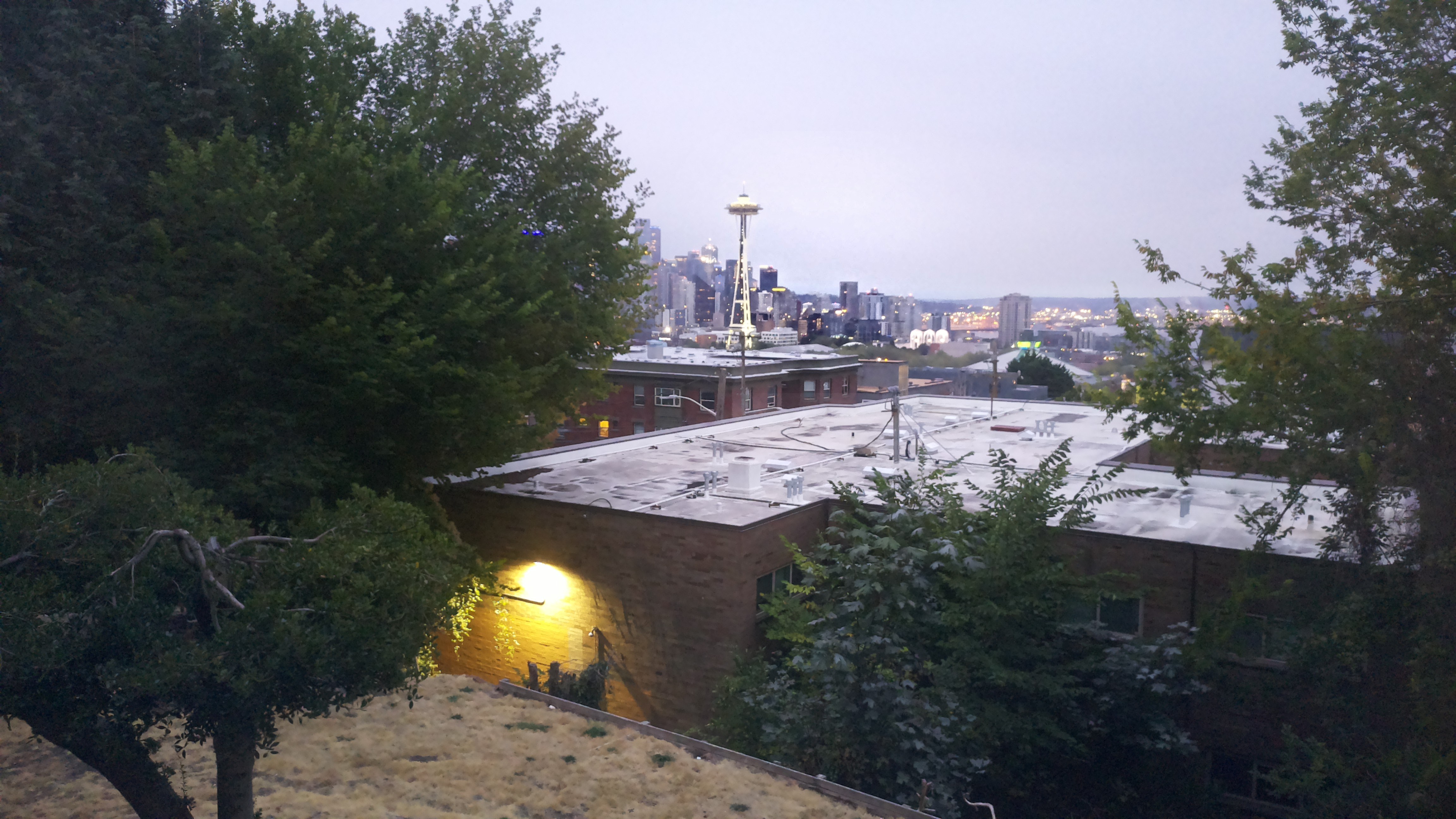 Mt. Rainier from Seattle — Monday, September 7