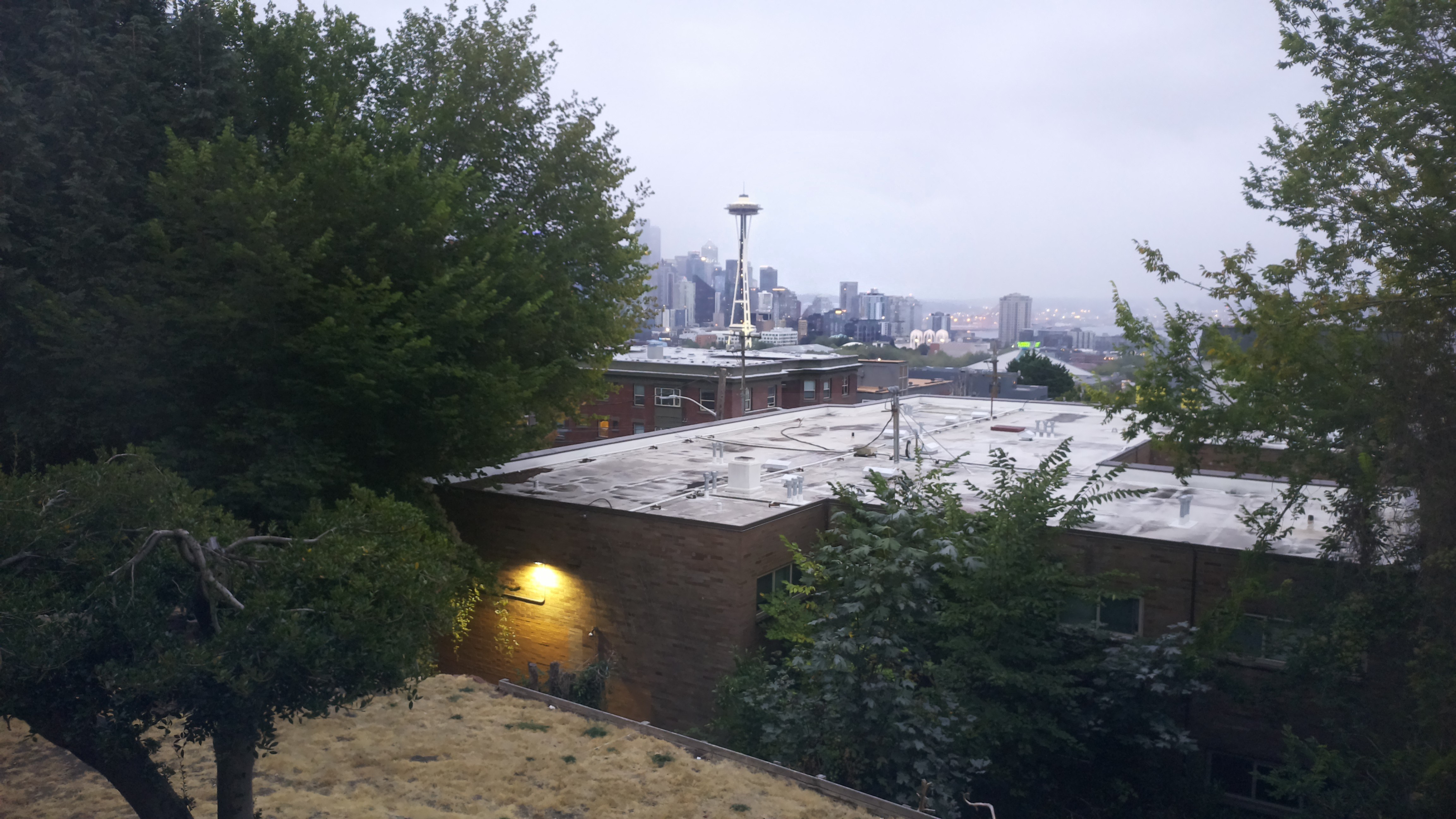 Mt. Rainier from Seattle — Monday, September 7