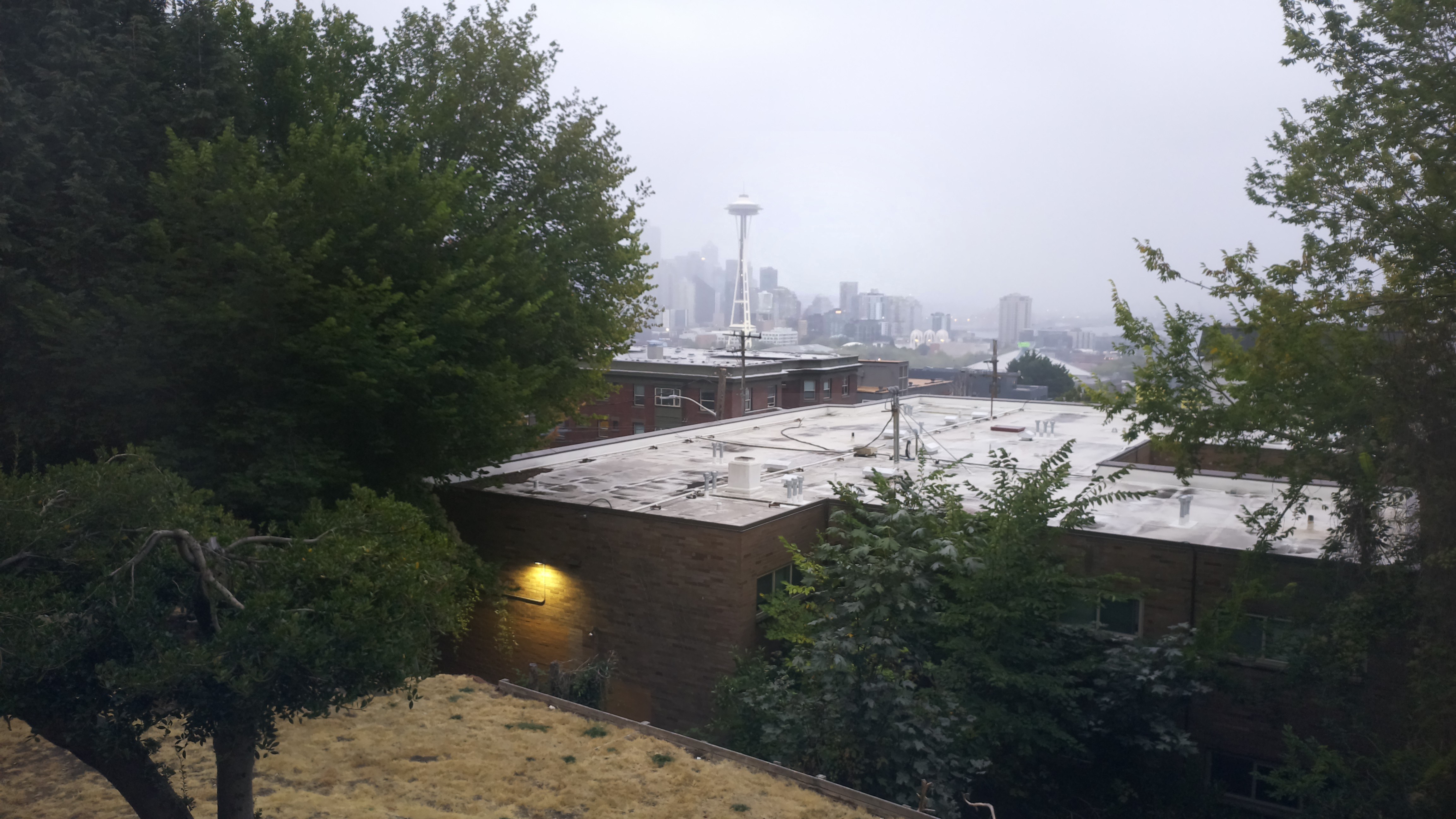 Mt. Rainier from Seattle — Monday, September 7