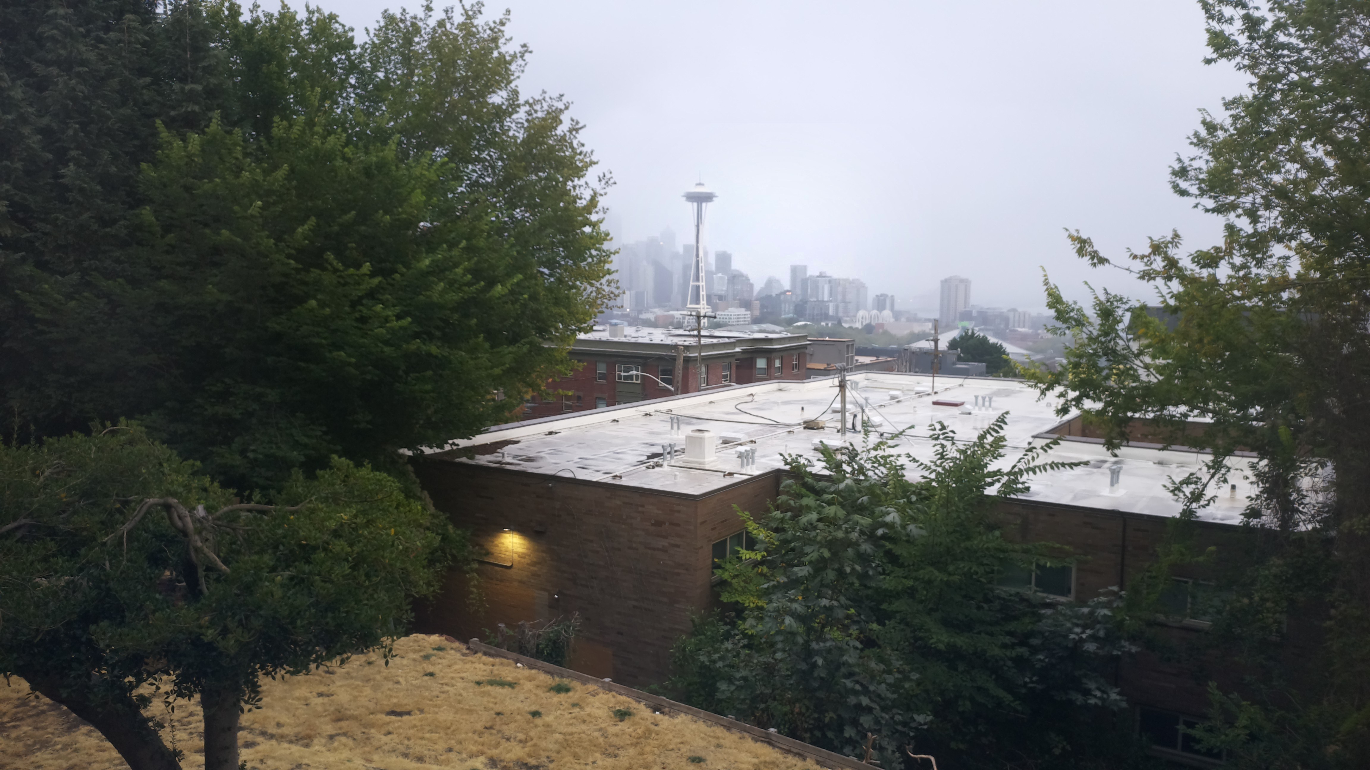 Mt. Rainier from Seattle — Monday, September 7