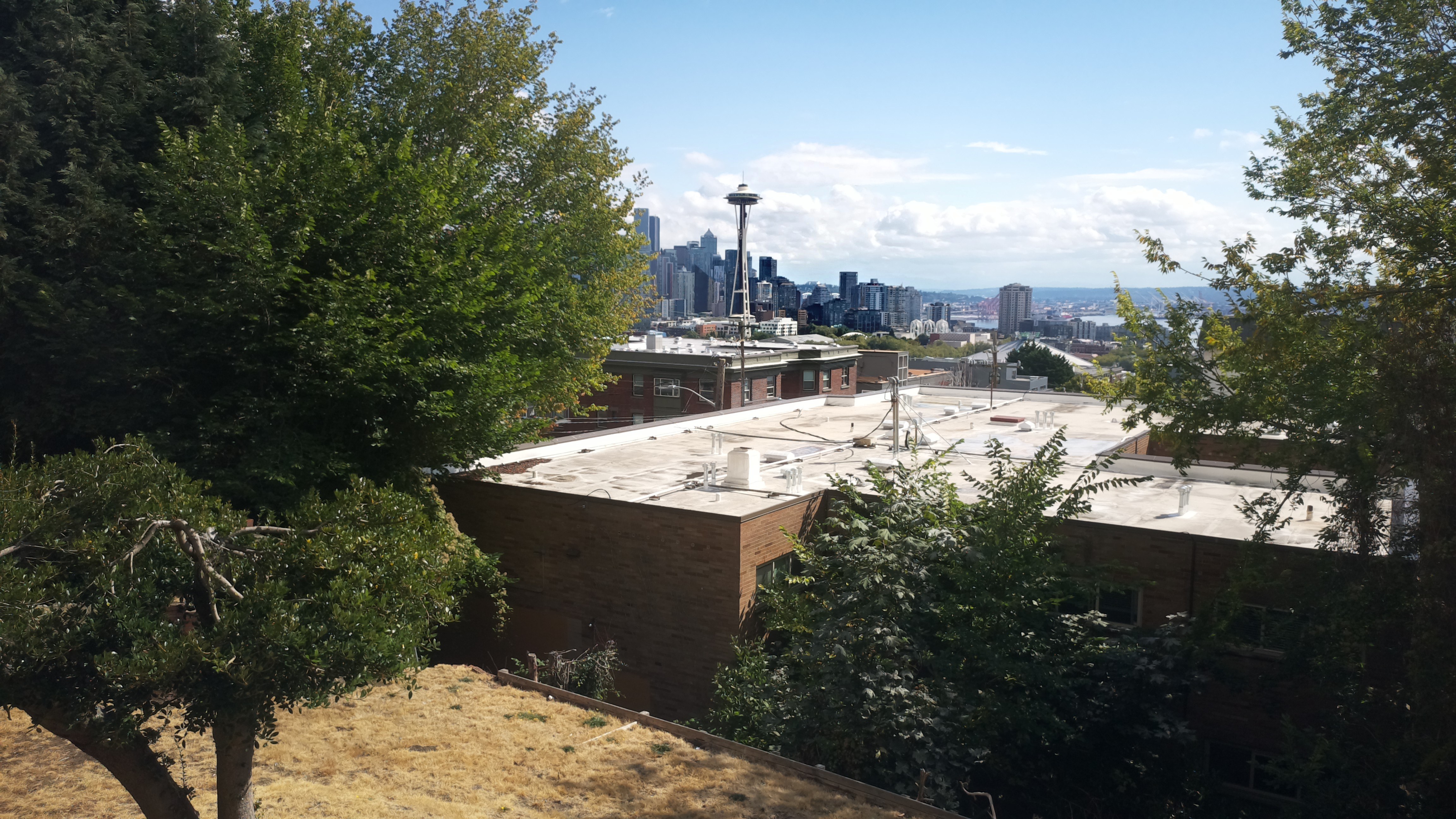 Mt. Rainier from Seattle — Monday, September 7