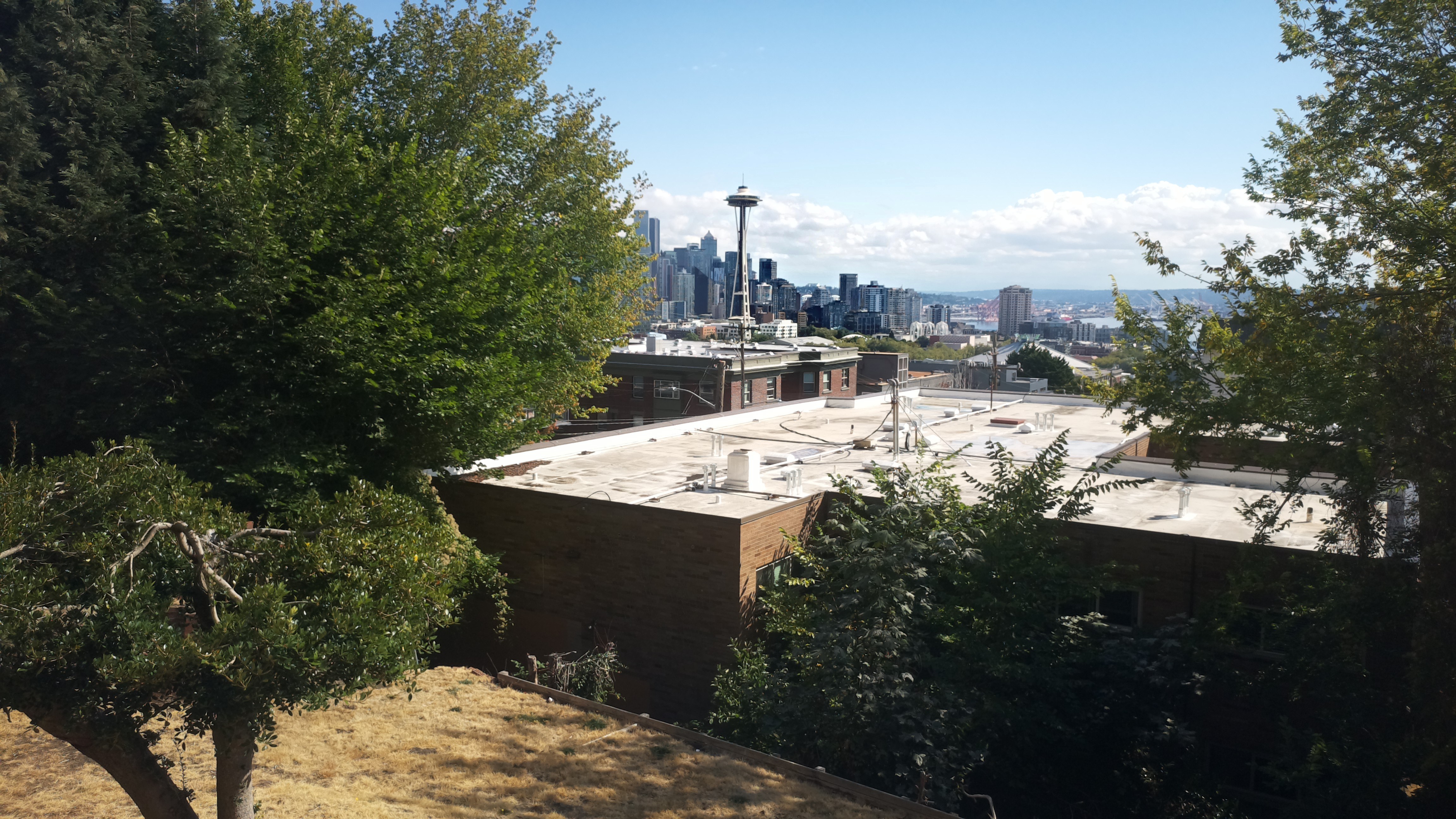 Mt. Rainier from Seattle — Monday, September 7
