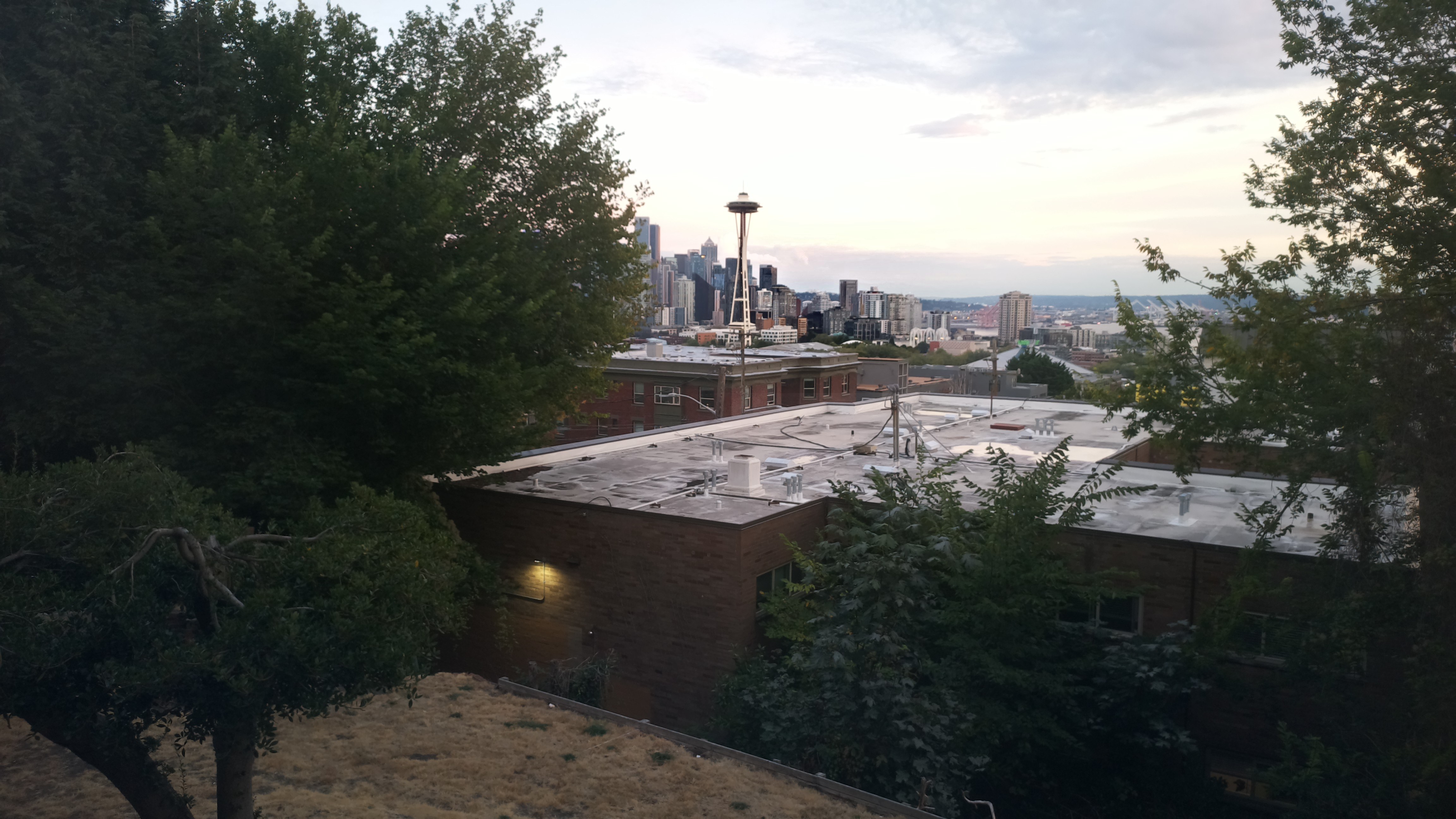 Mt. Rainier from Seattle — Monday, September 7