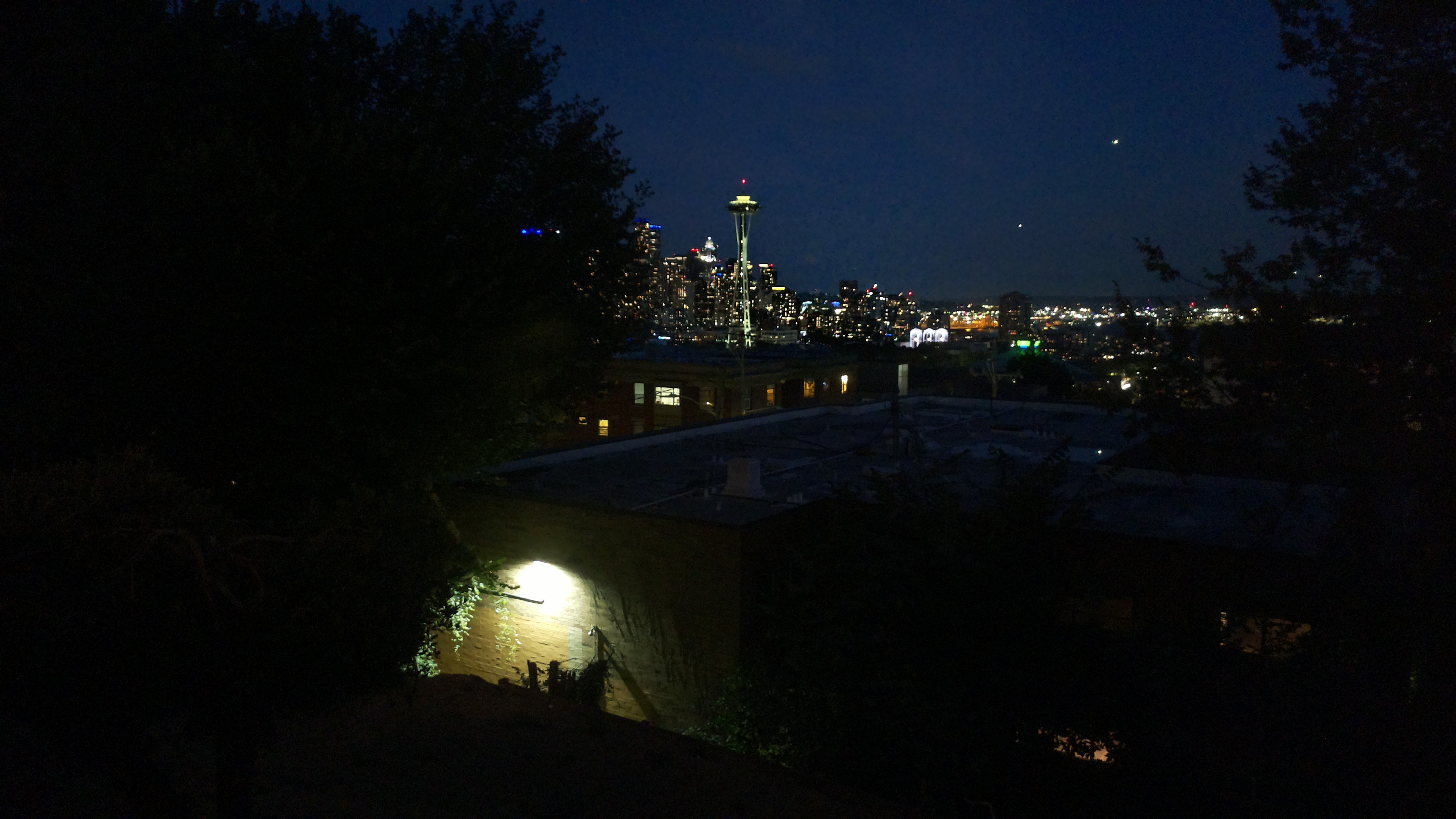 Mt. Rainier from Seattle — Monday, September 7