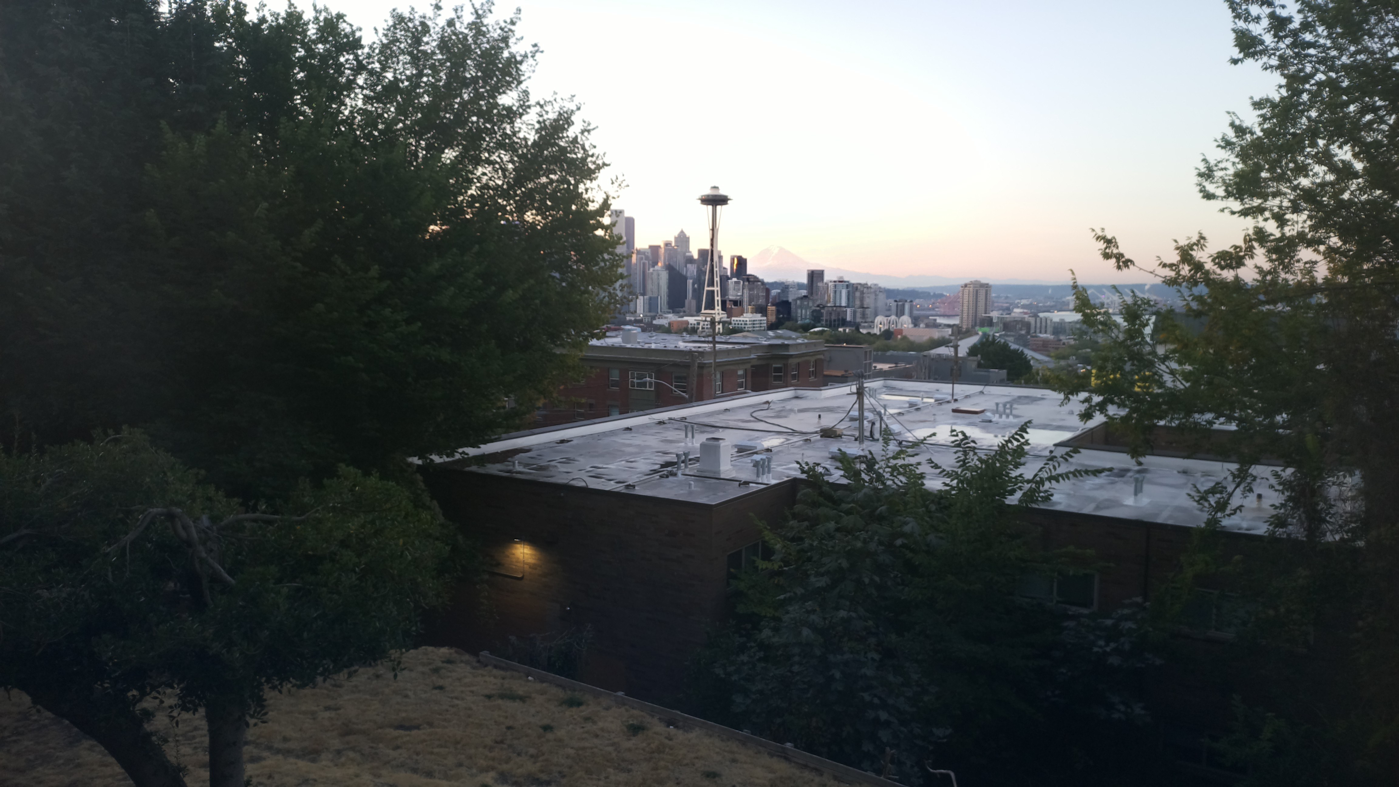 Mt. Rainier from Seattle — Tuesday, September 8