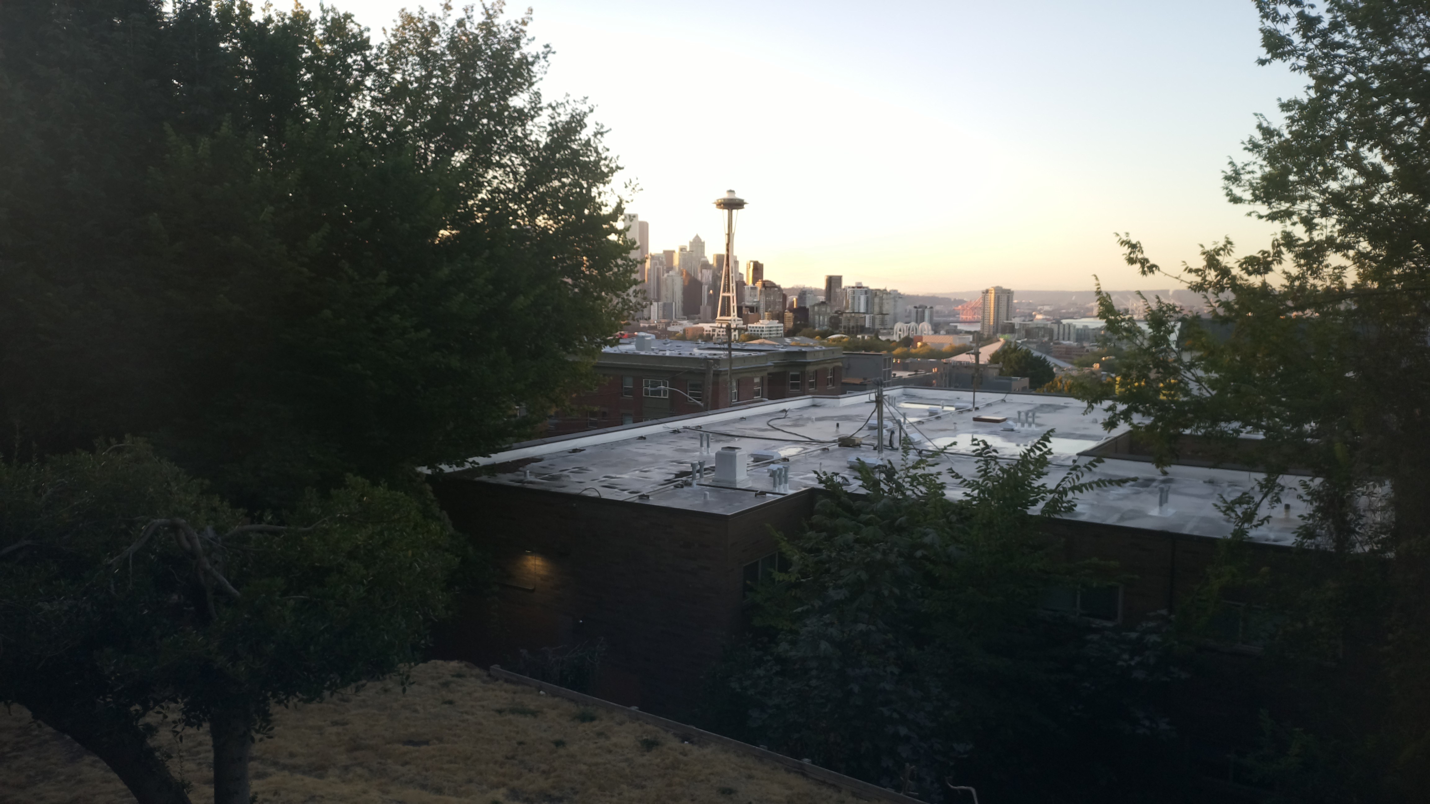 Mt. Rainier from Seattle — Tuesday, September 8
