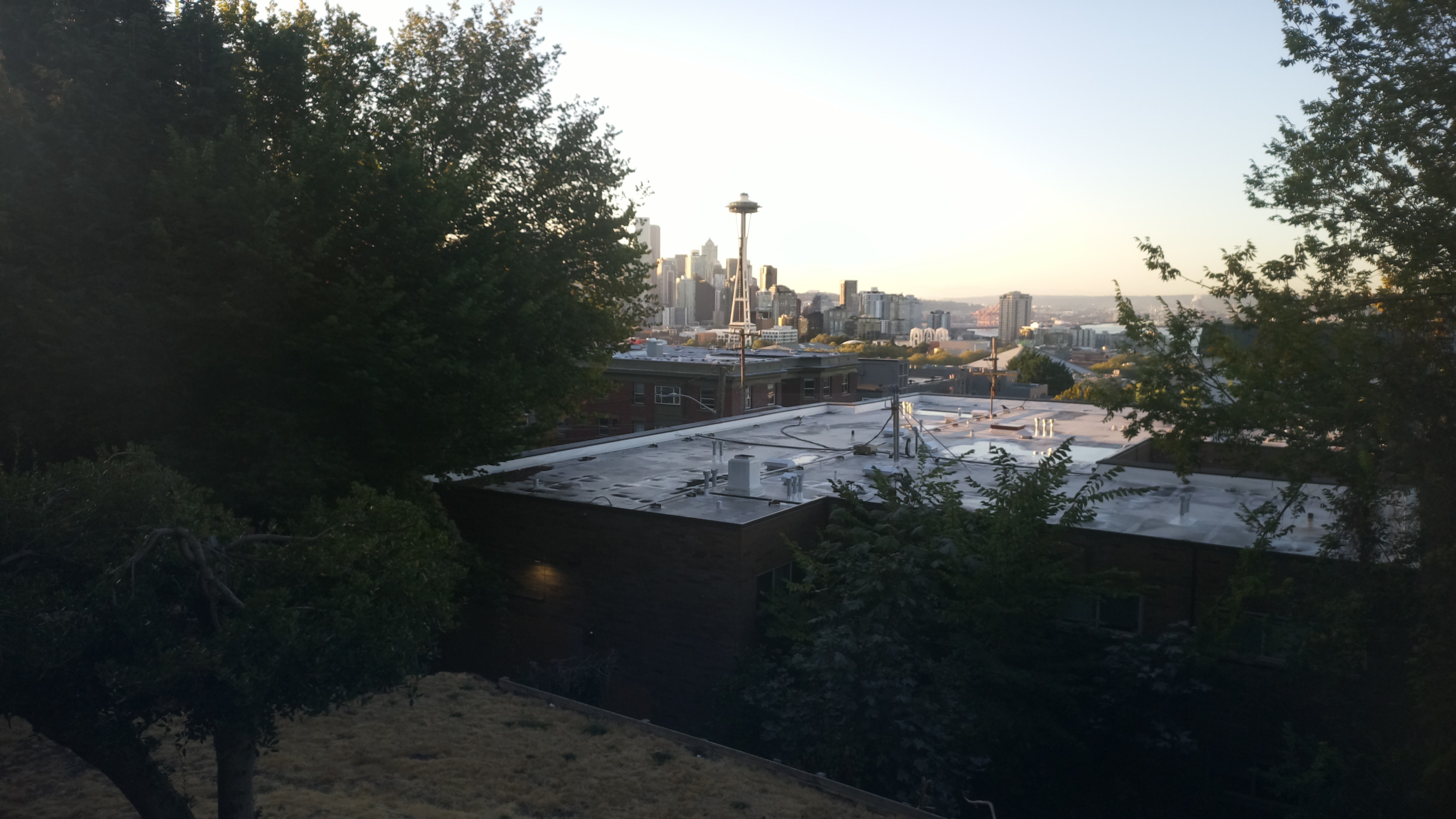 Mt. Rainier from Seattle — Tuesday, September 8