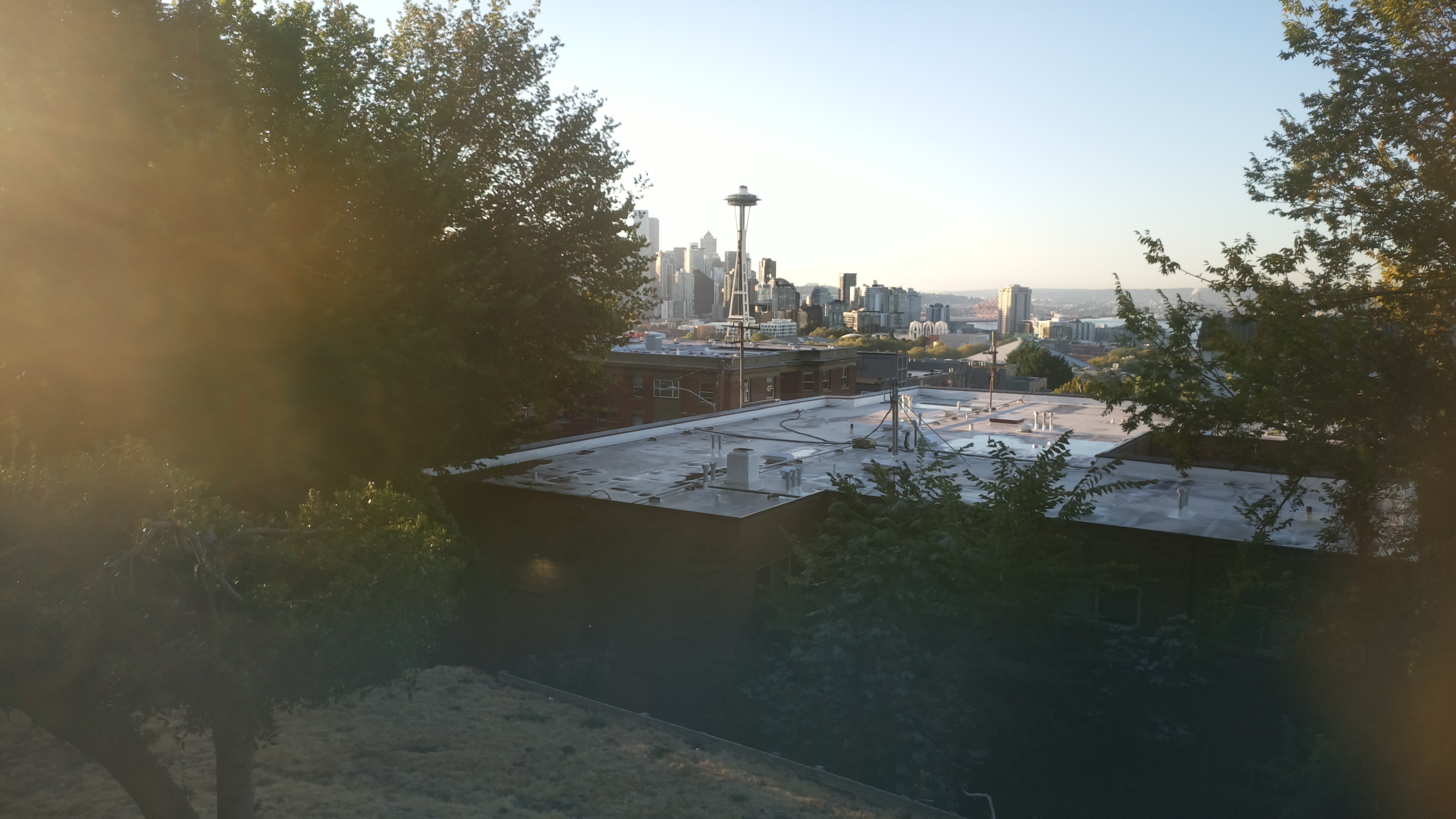 Mt. Rainier from Seattle — Tuesday, September 8