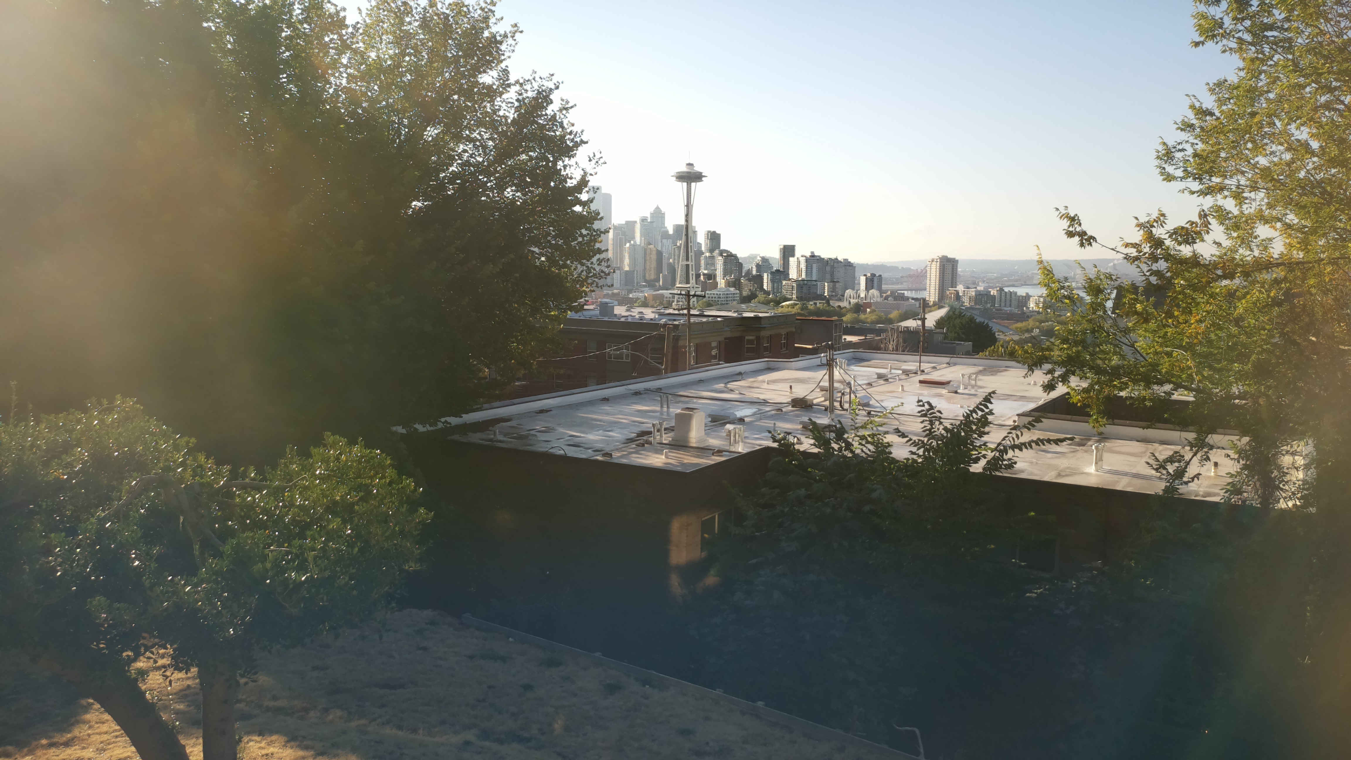 Mt. Rainier from Seattle — Tuesday, September 8