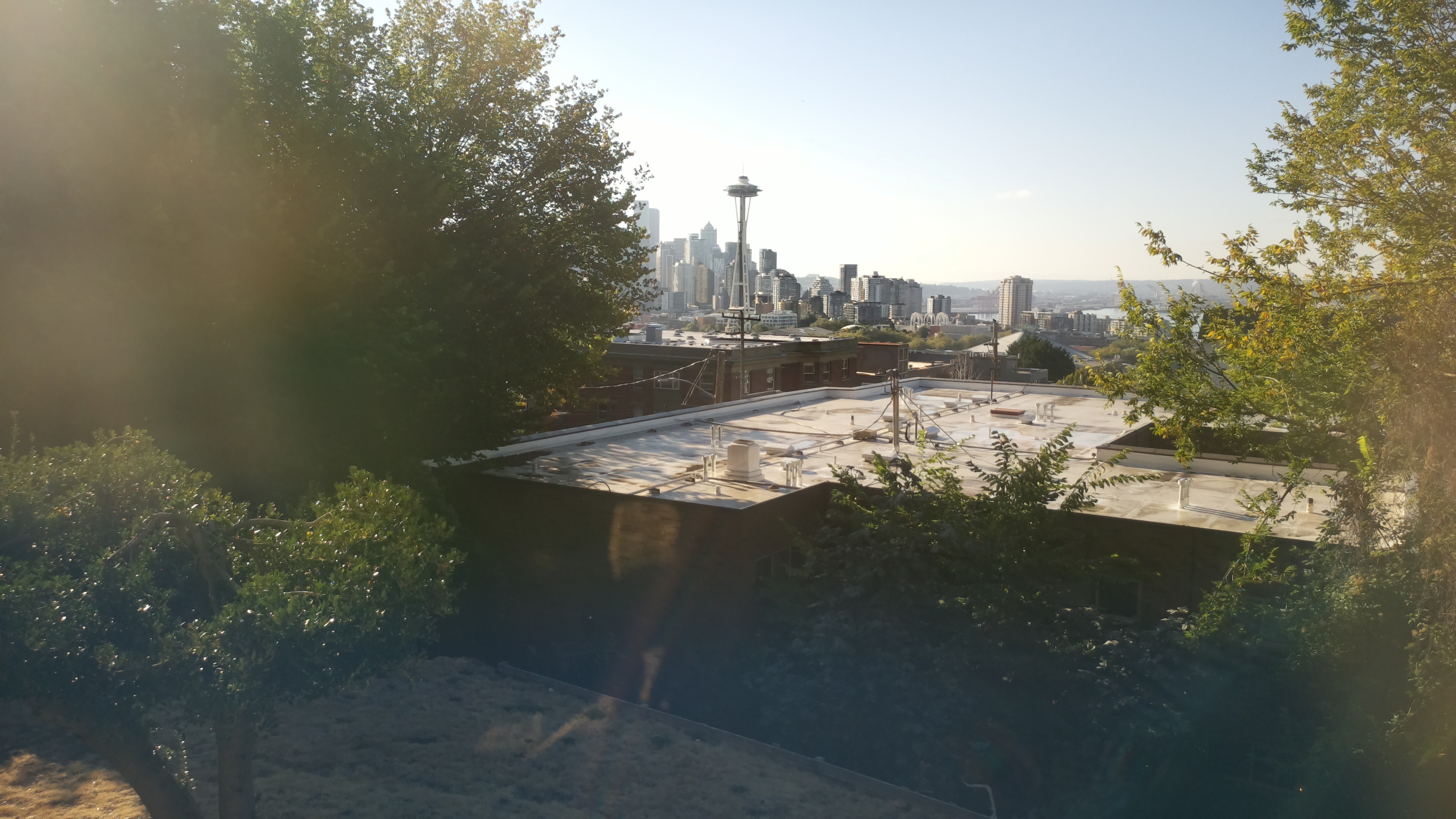Mt. Rainier from Seattle — Tuesday, September 8