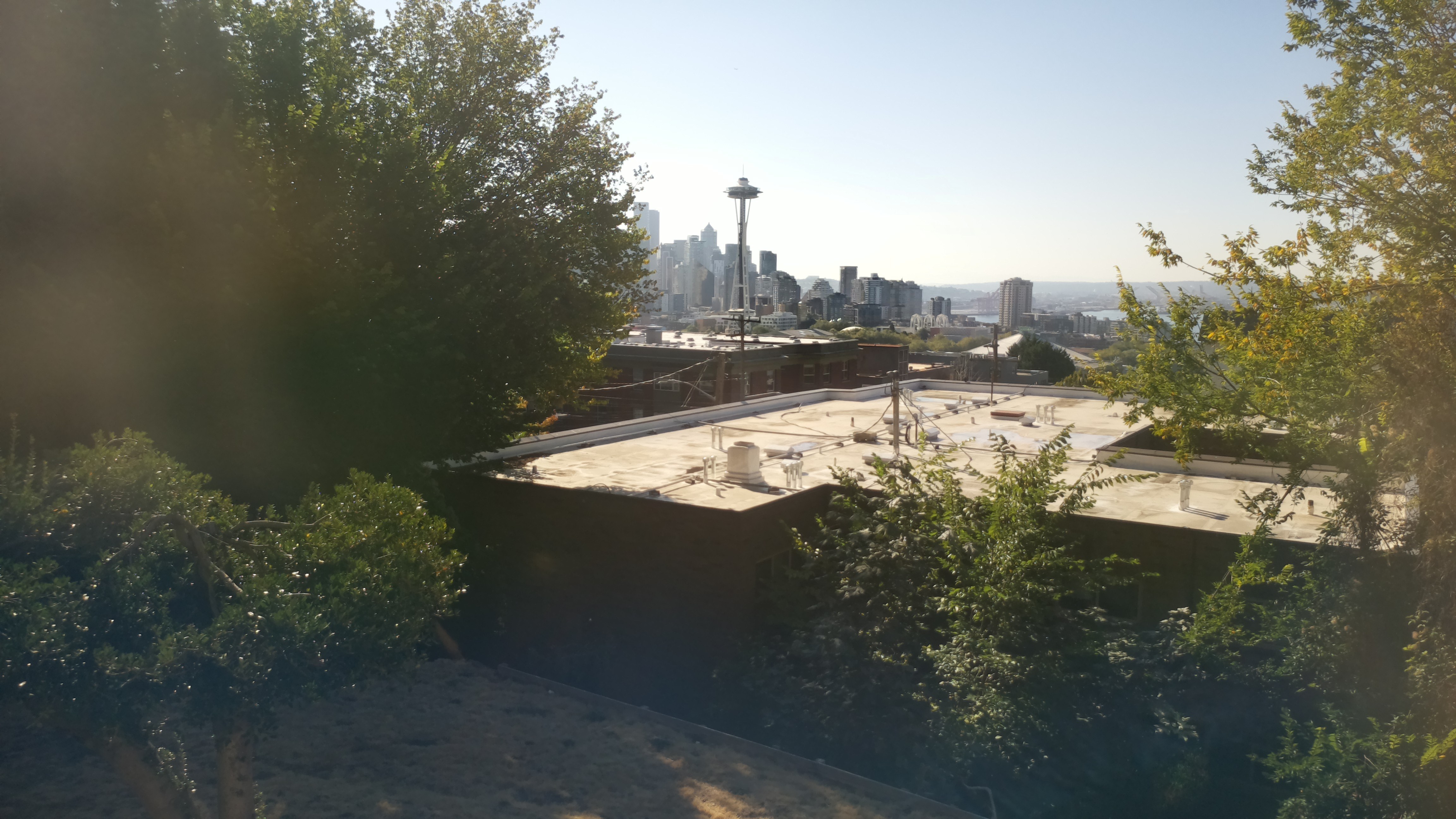 Mt. Rainier from Seattle — Tuesday, September 8
