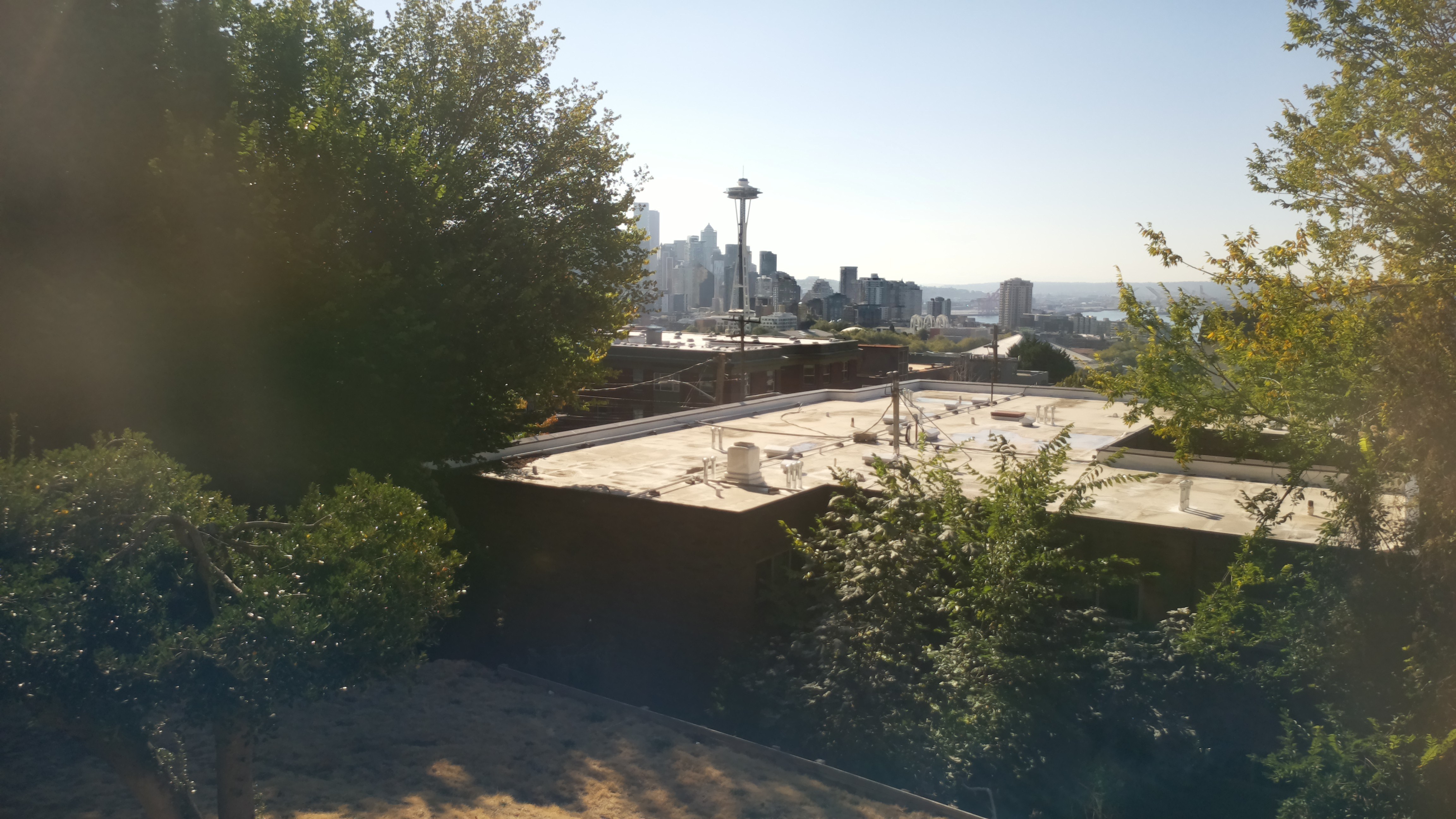 Mt. Rainier from Seattle — Tuesday, September 8