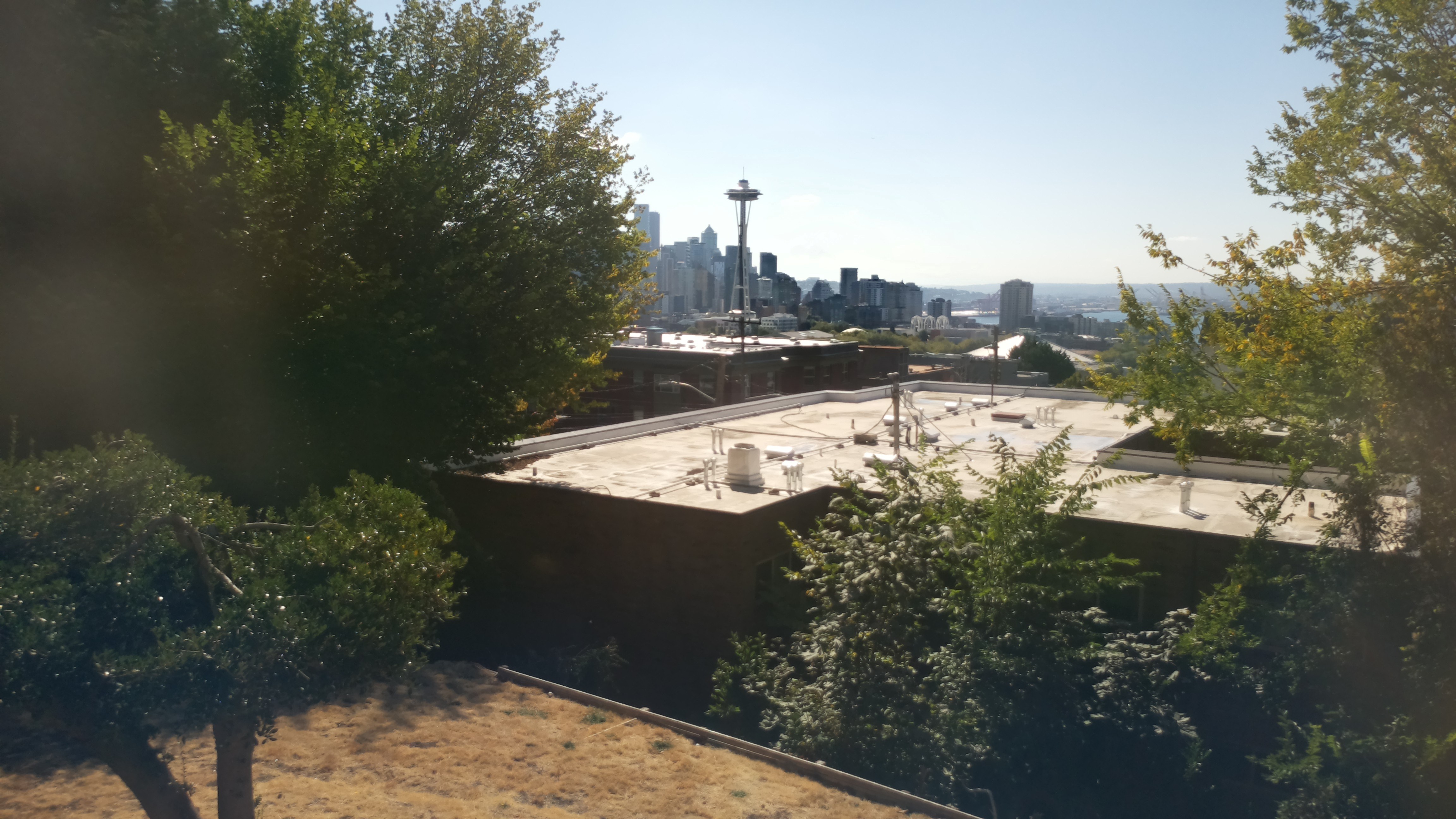 Mt. Rainier from Seattle — Tuesday, September 8