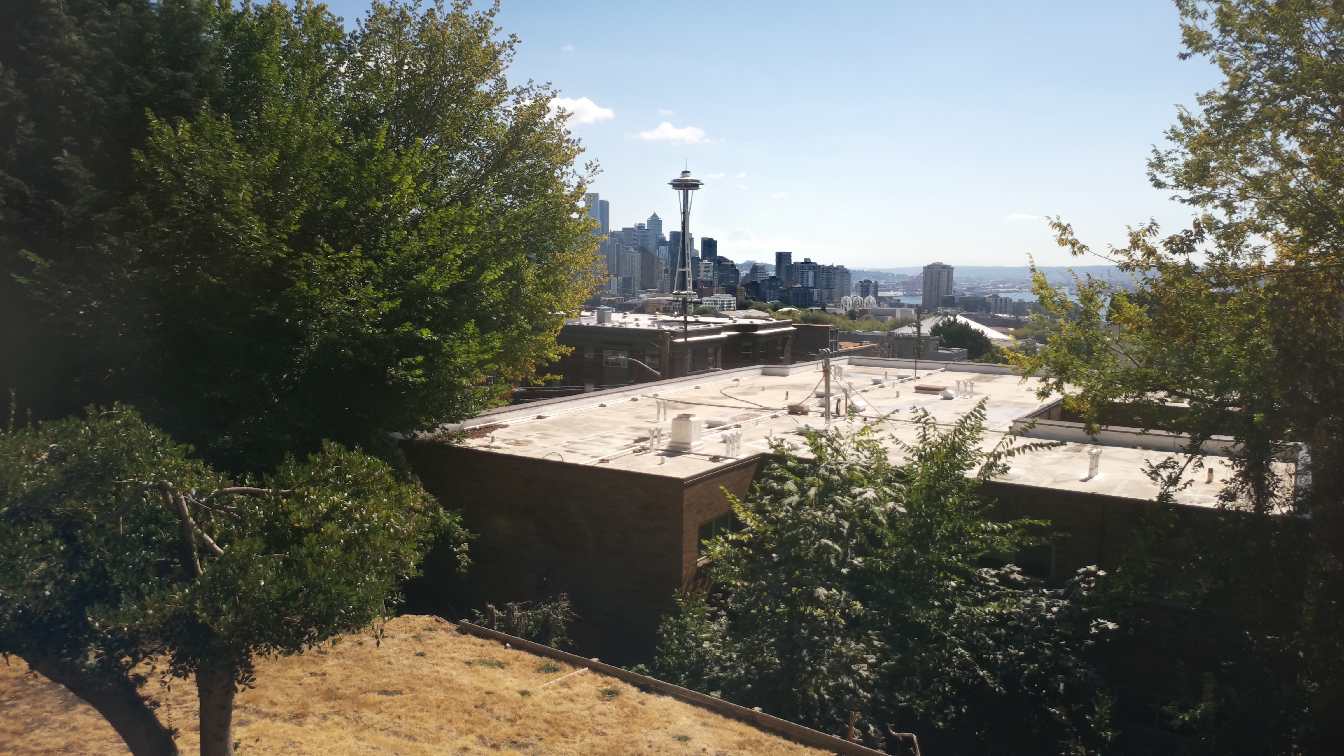 Mt. Rainier from Seattle — Tuesday, September 8