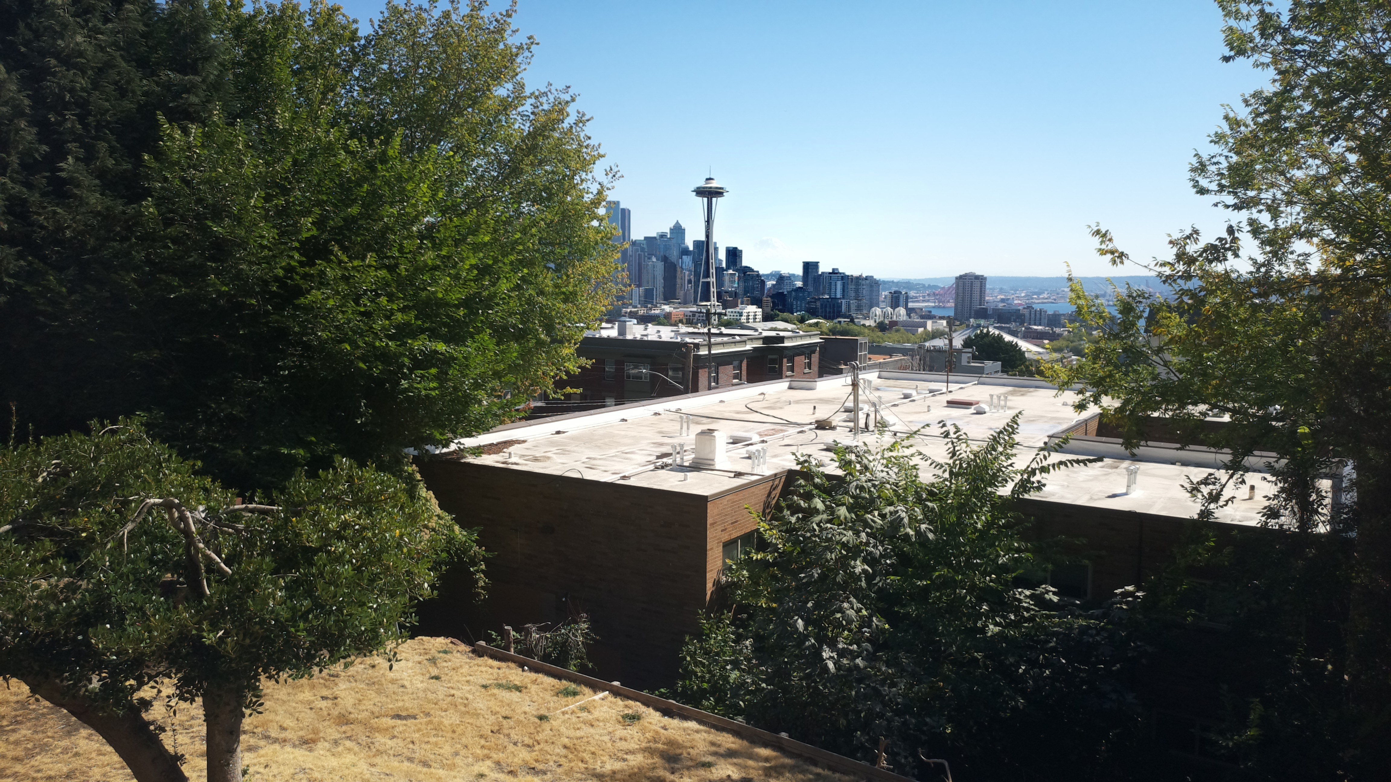 Mt. Rainier from Seattle — Tuesday, September 8