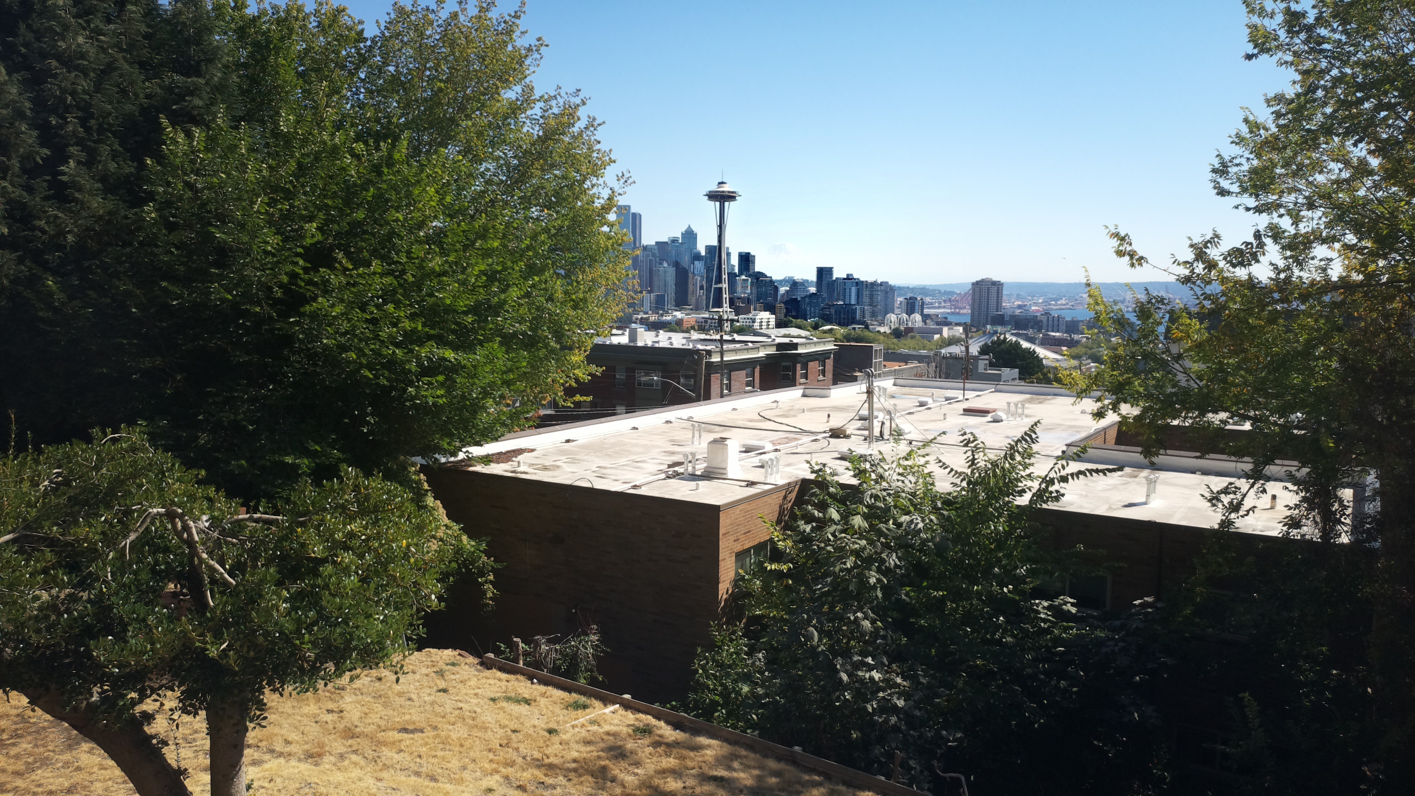 Mt. Rainier from Seattle — Tuesday, September 8
