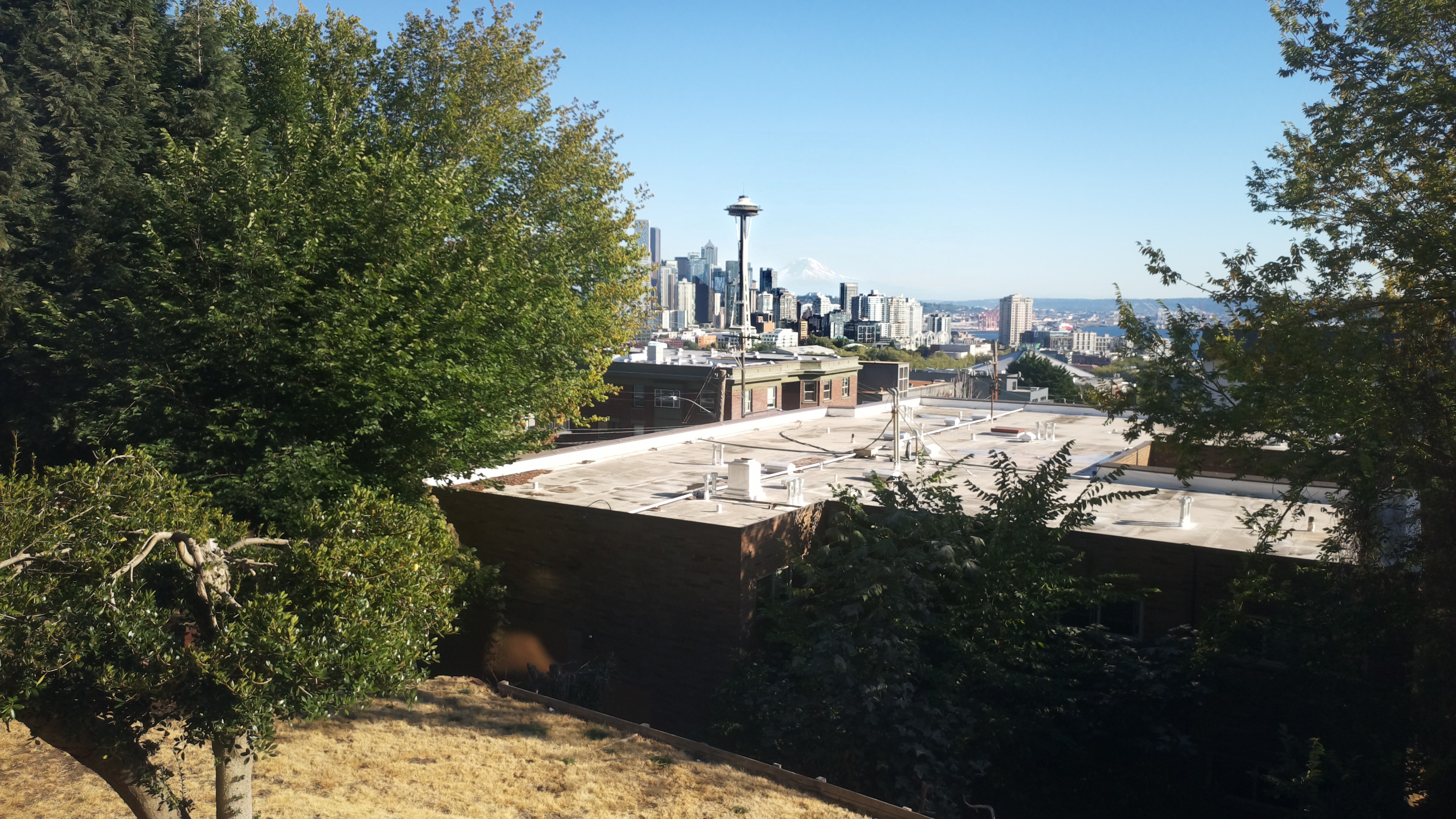 Mt. Rainier from Seattle — Tuesday, September 8