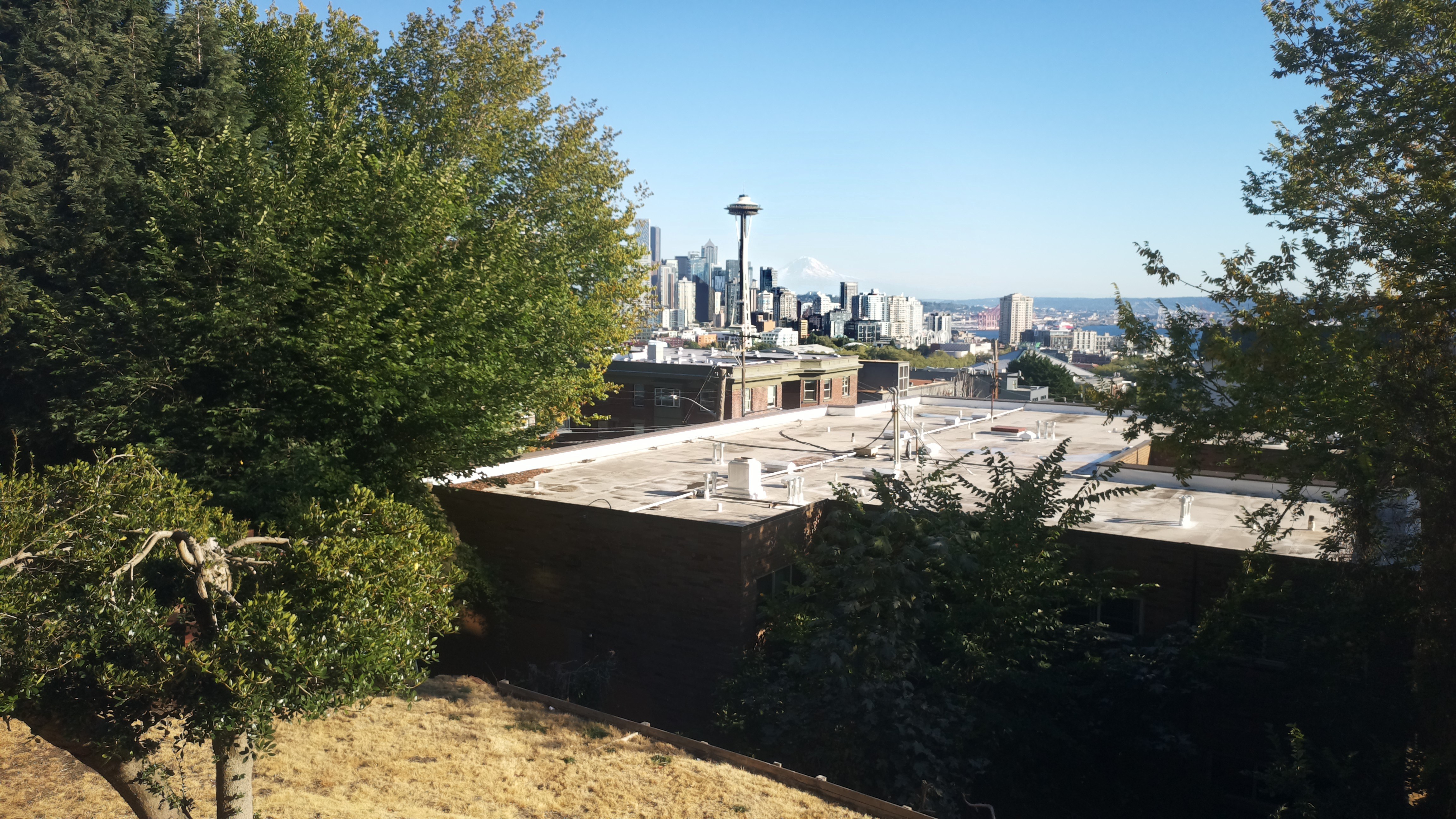 Mt. Rainier from Seattle — Tuesday, September 8