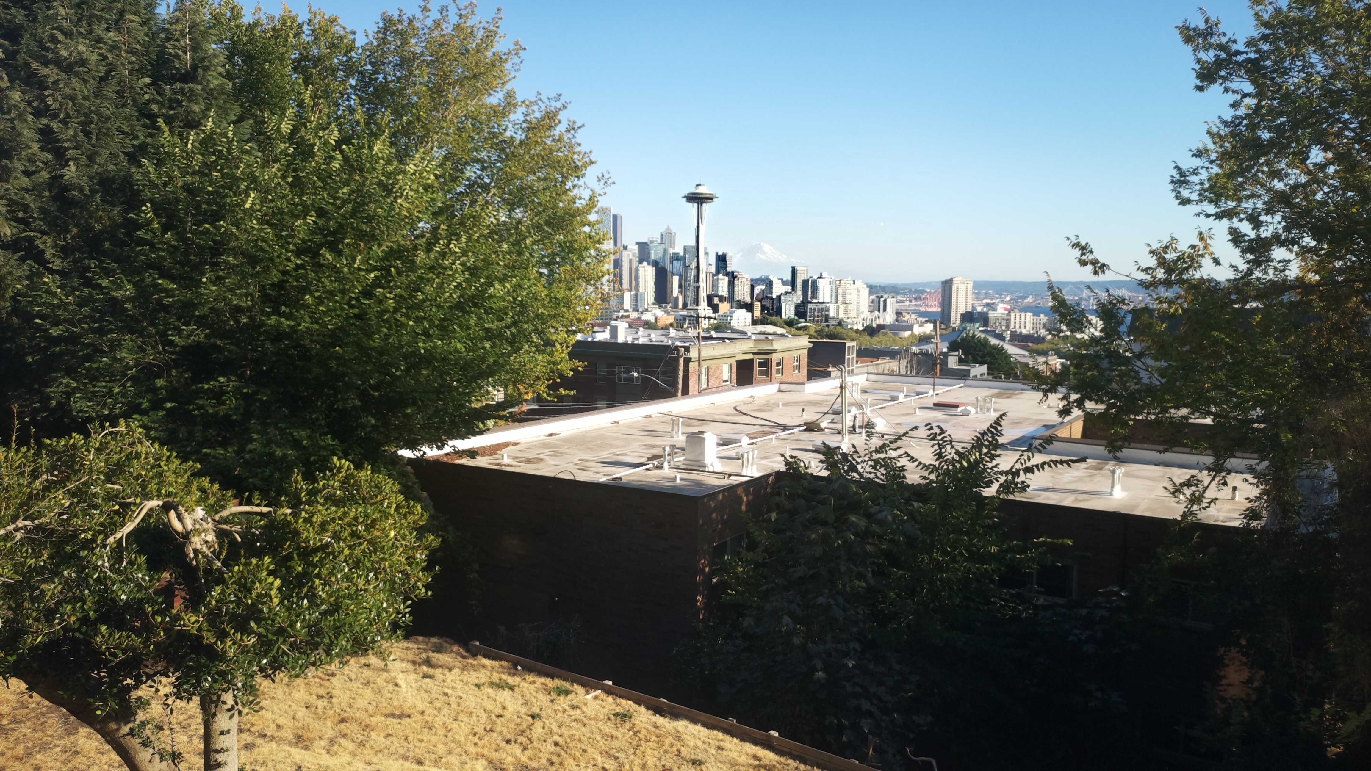 Mt. Rainier from Seattle — Tuesday, September 8