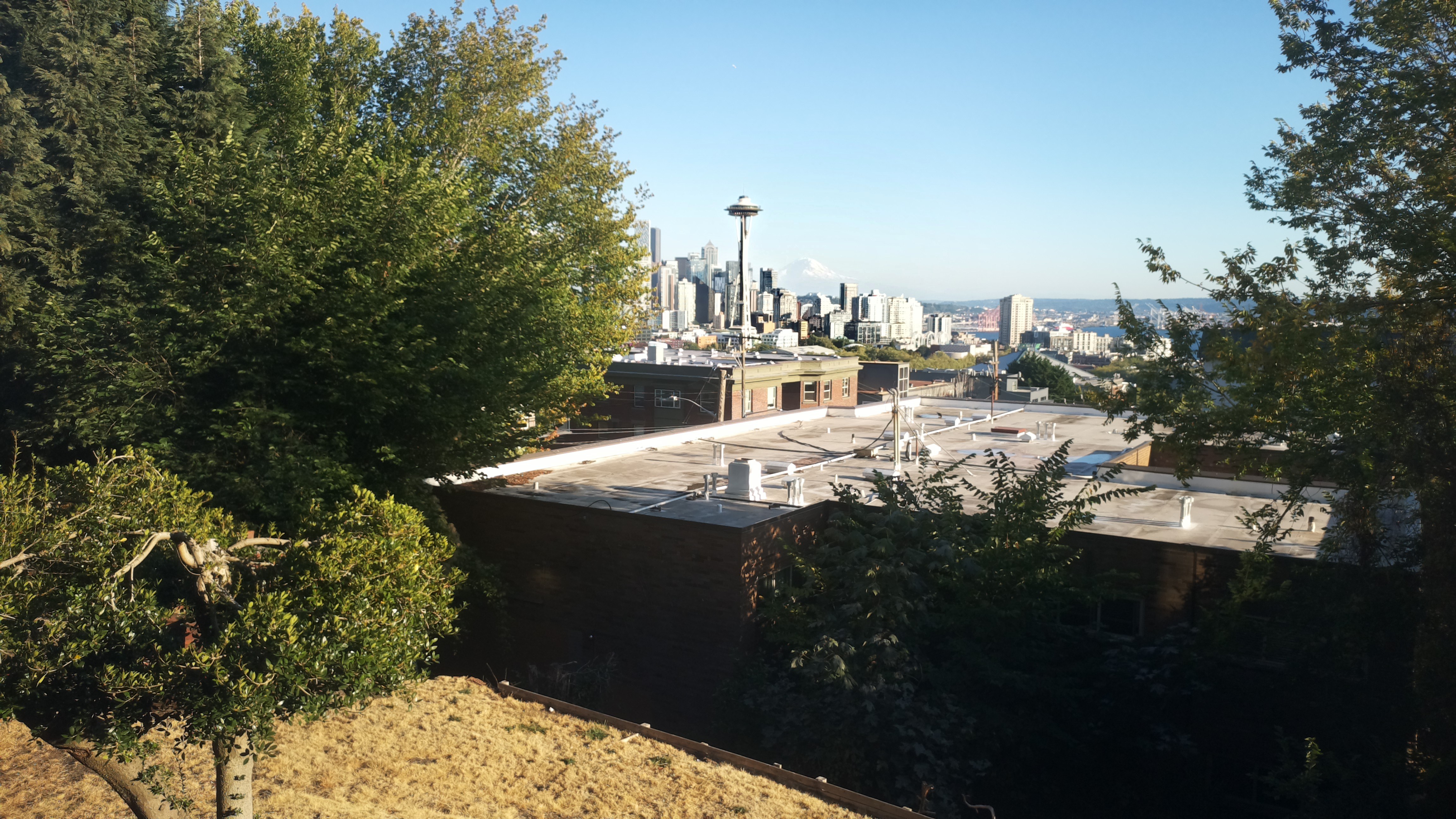 Mt. Rainier from Seattle — Tuesday, September 8