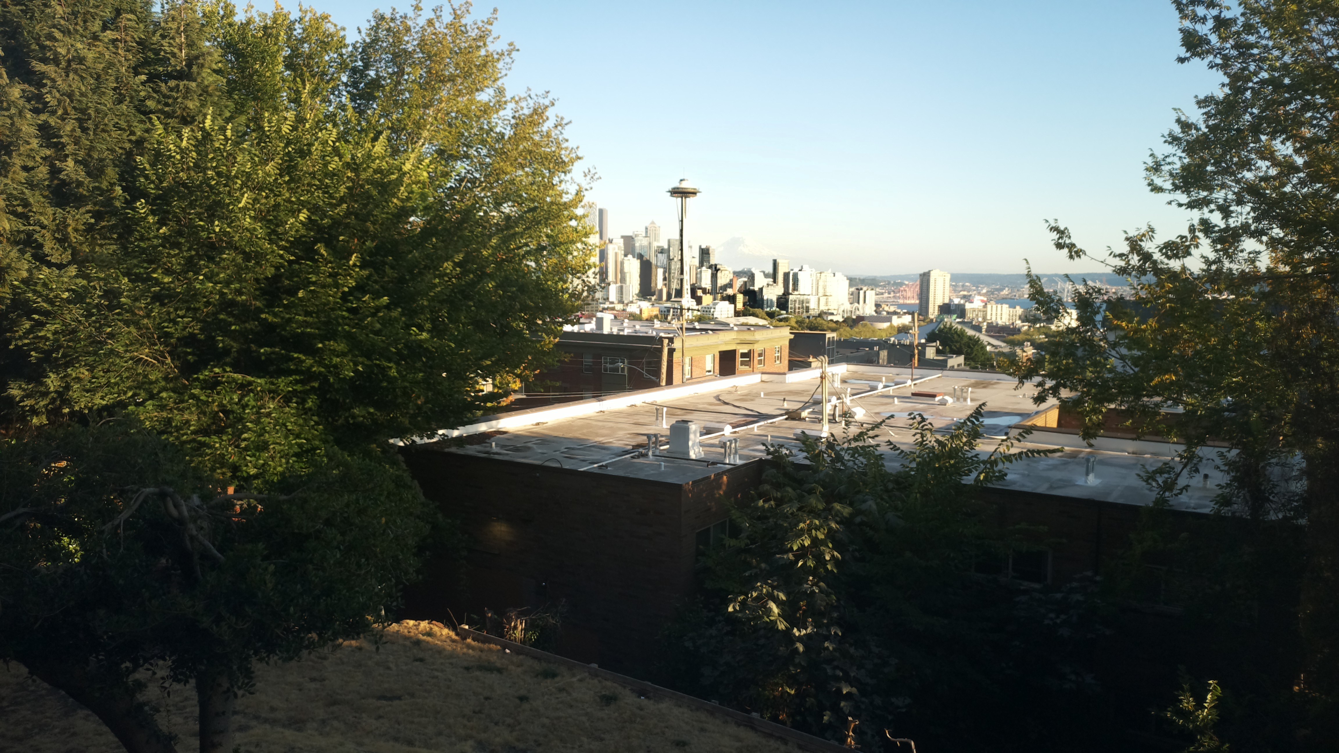 Mt. Rainier from Seattle — Tuesday, September 8