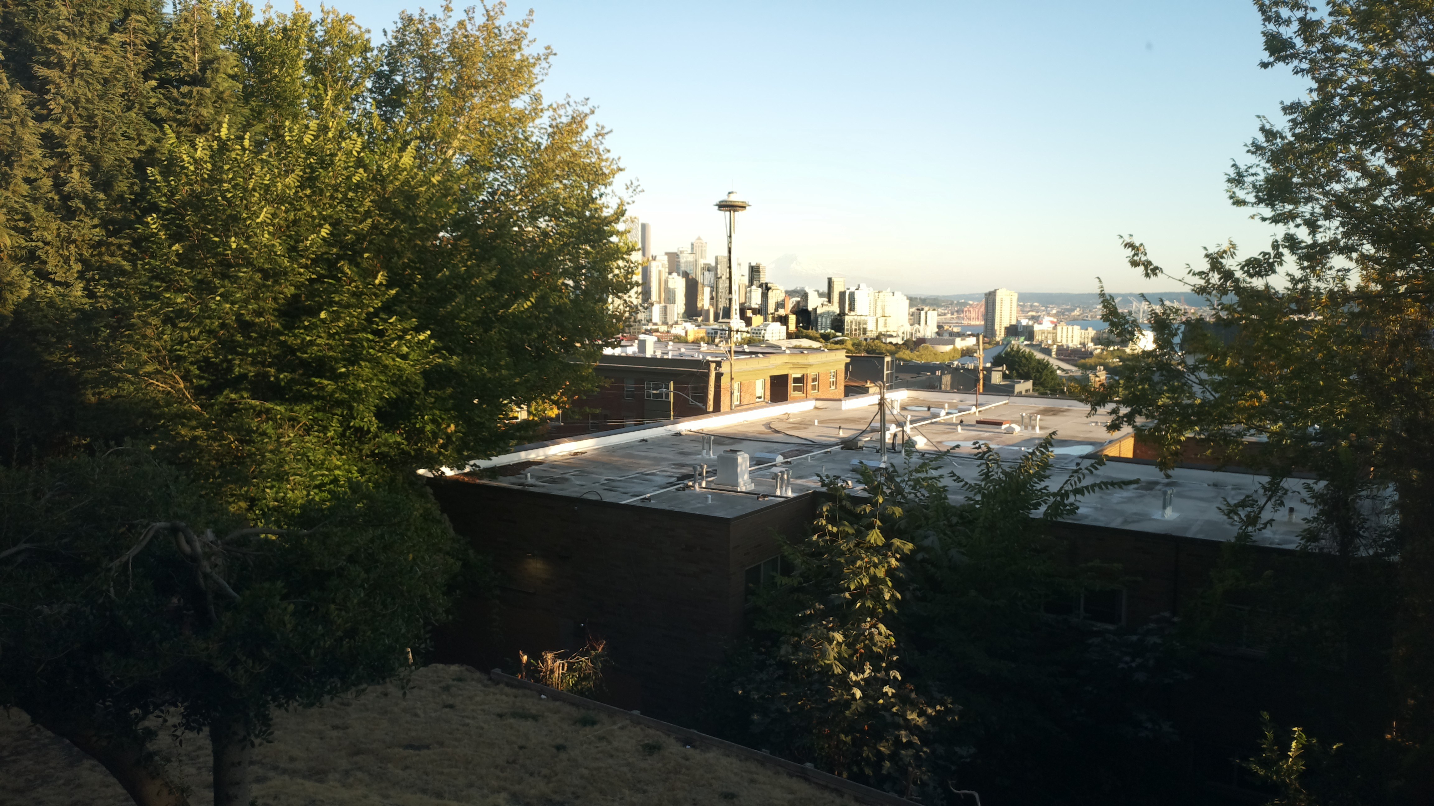 Mt. Rainier from Seattle — Tuesday, September 8