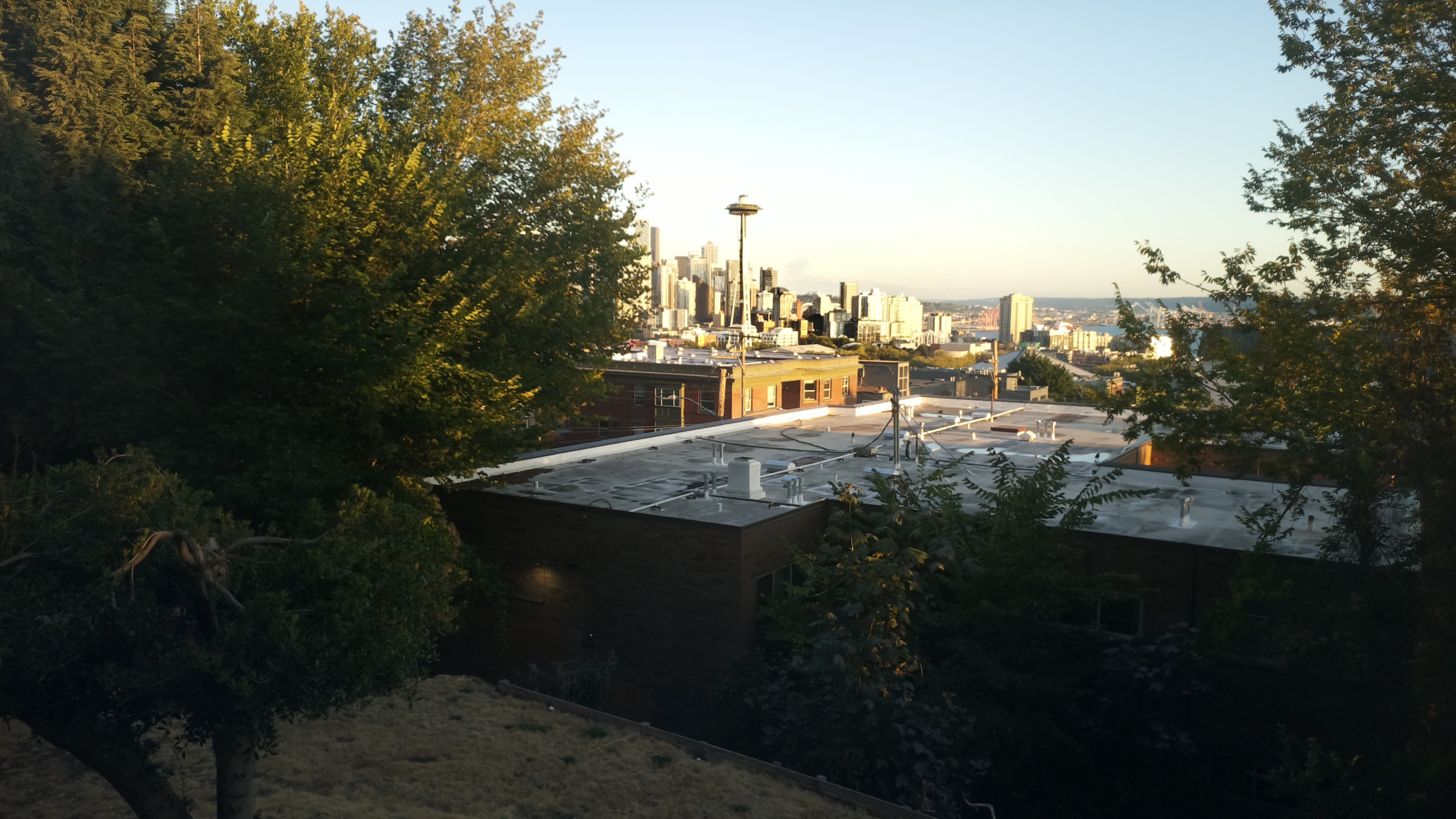 Mt. Rainier from Seattle — Tuesday, September 8