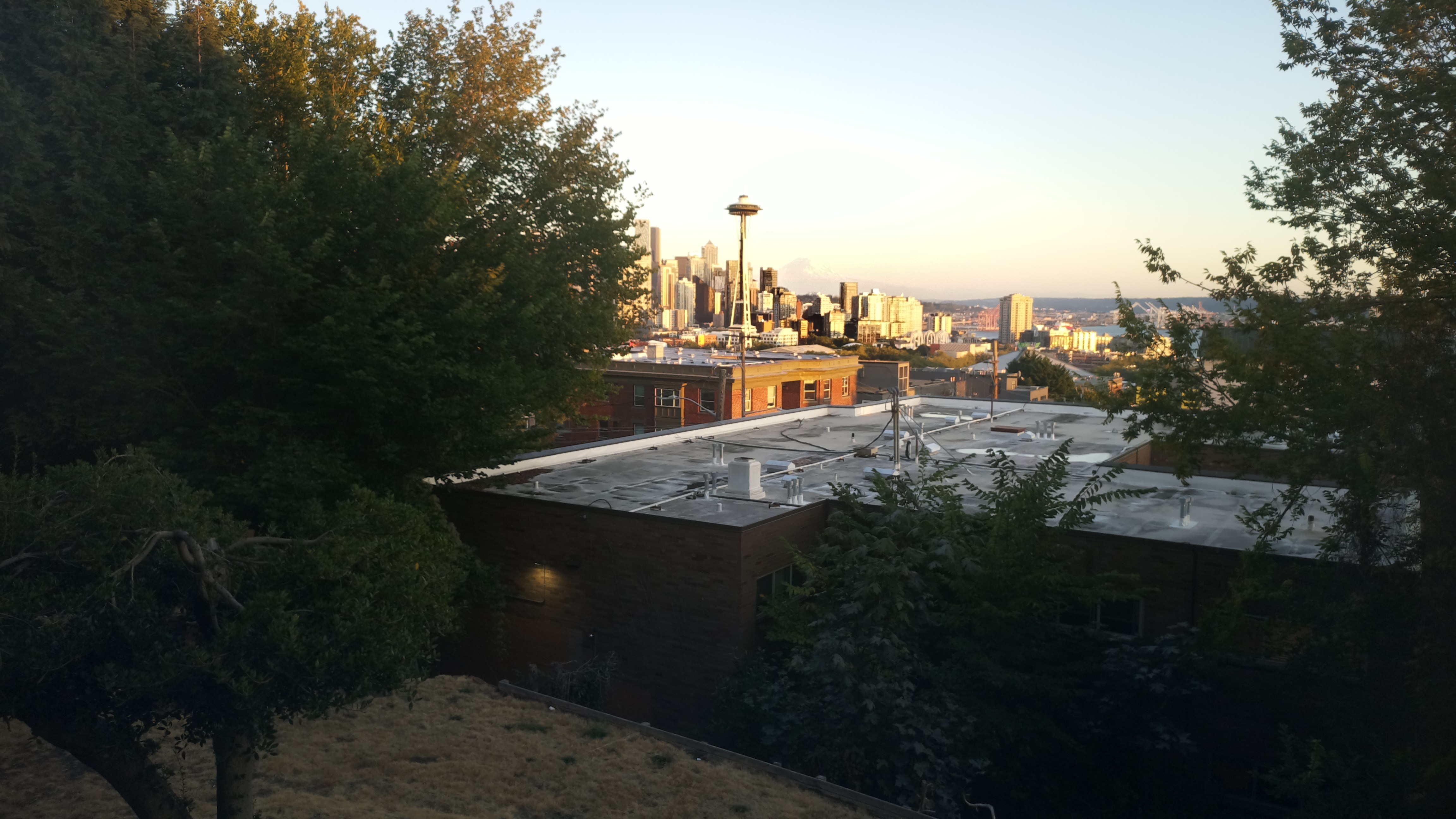 Mt. Rainier from Seattle — Tuesday, September 8