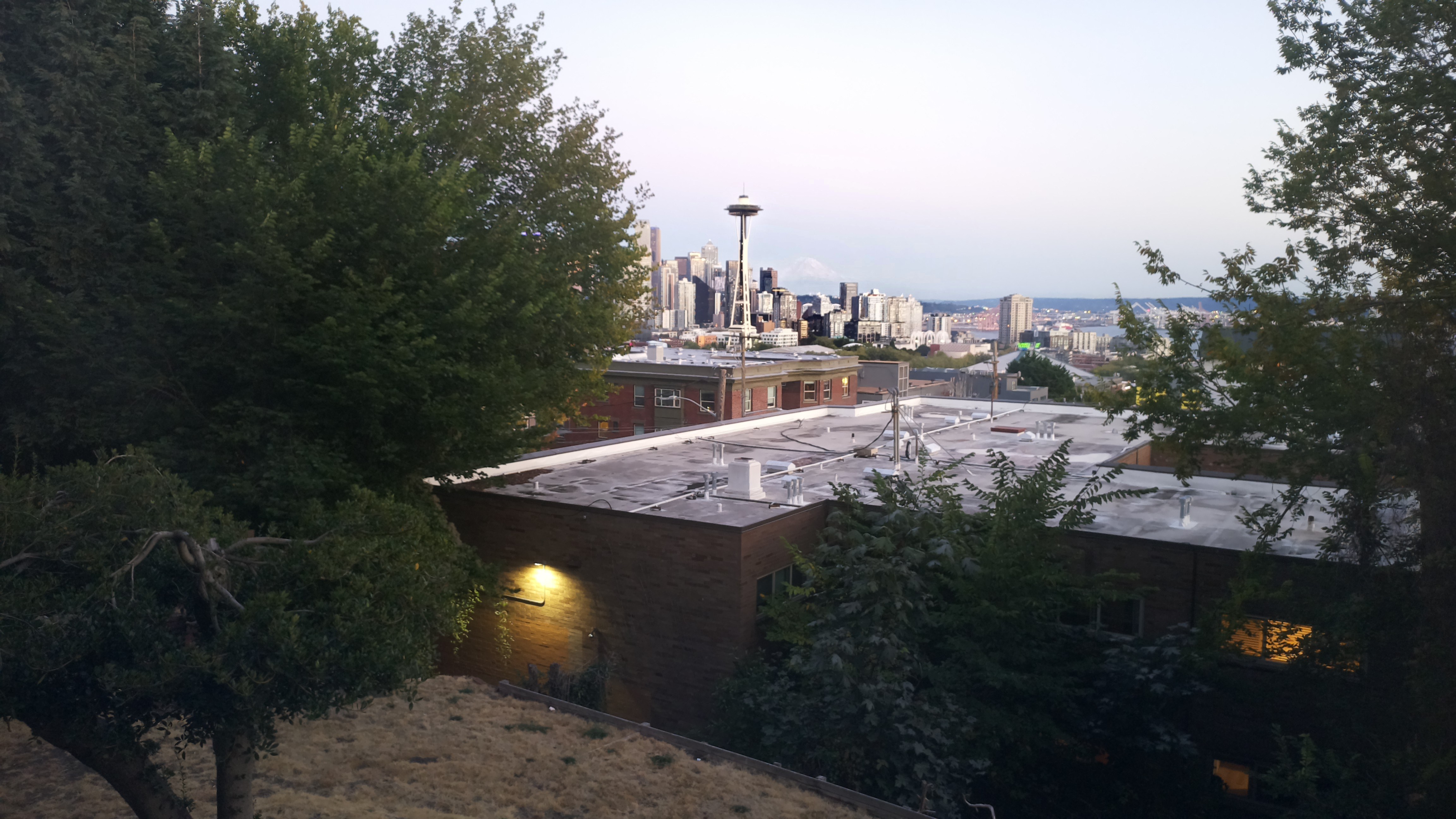 Mt. Rainier from Seattle — Tuesday, September 8
