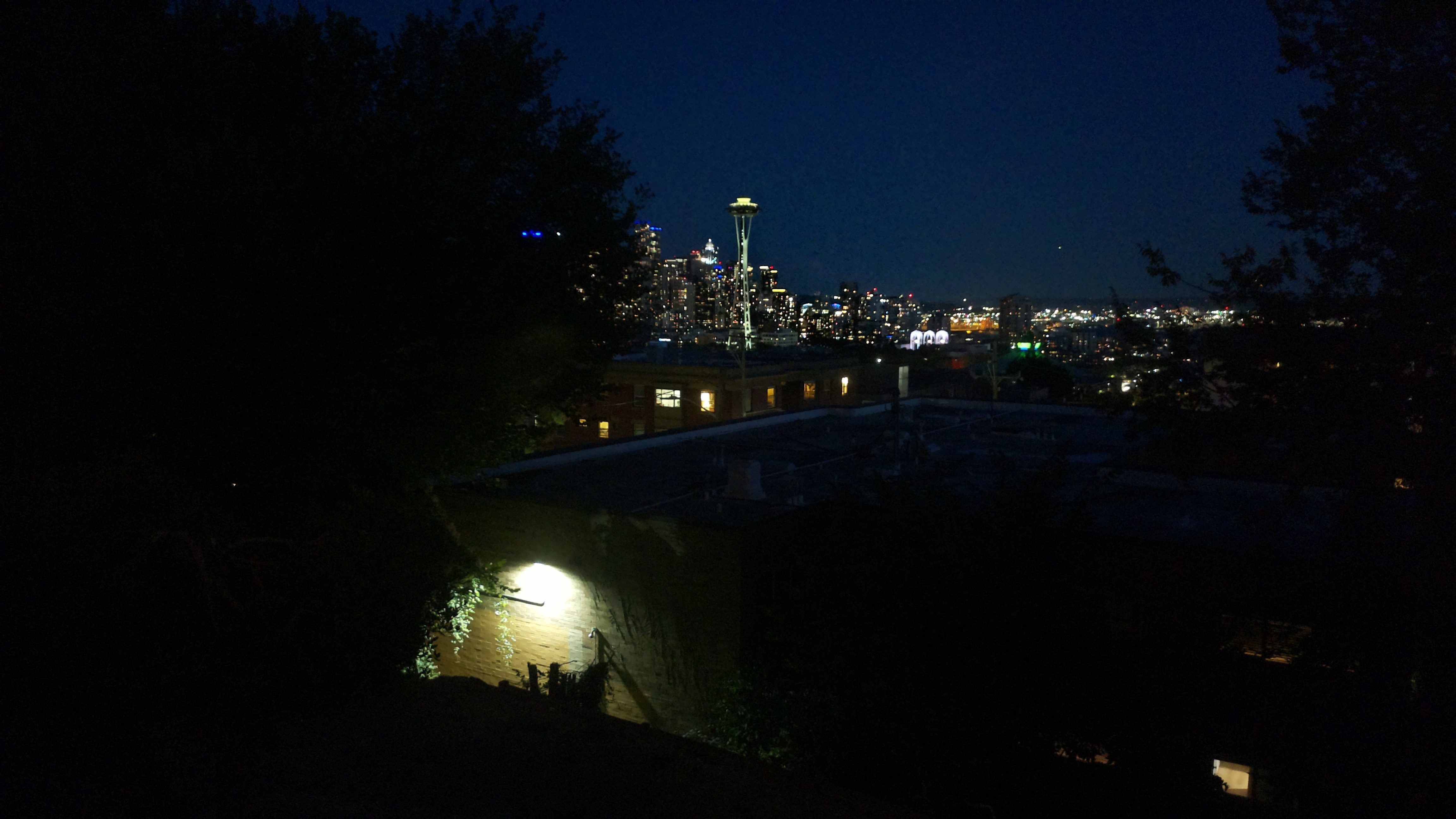 Mt. Rainier from Seattle — Tuesday, September 8