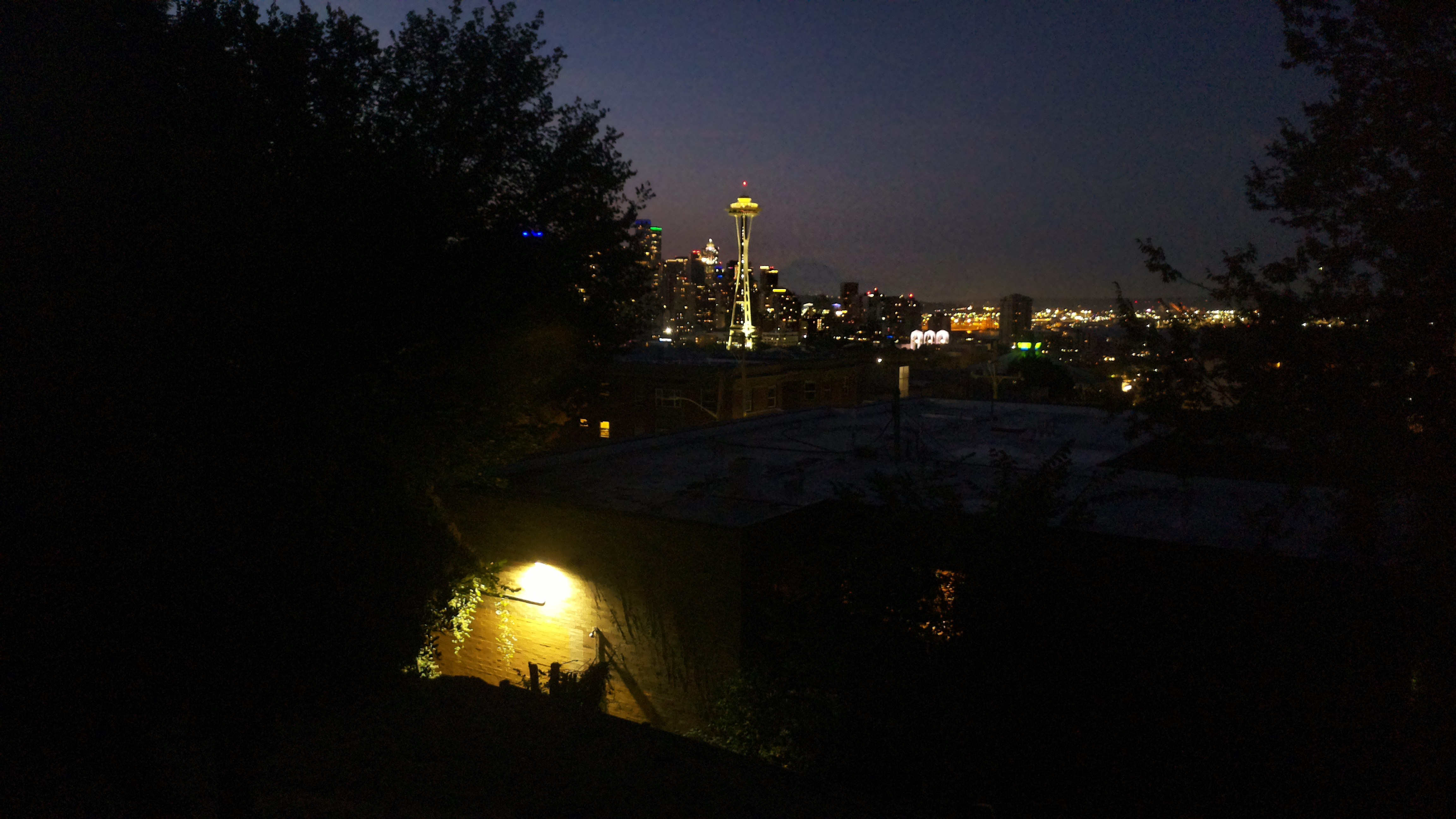 Mt. Rainier from Seattle — Wednesday, September 9