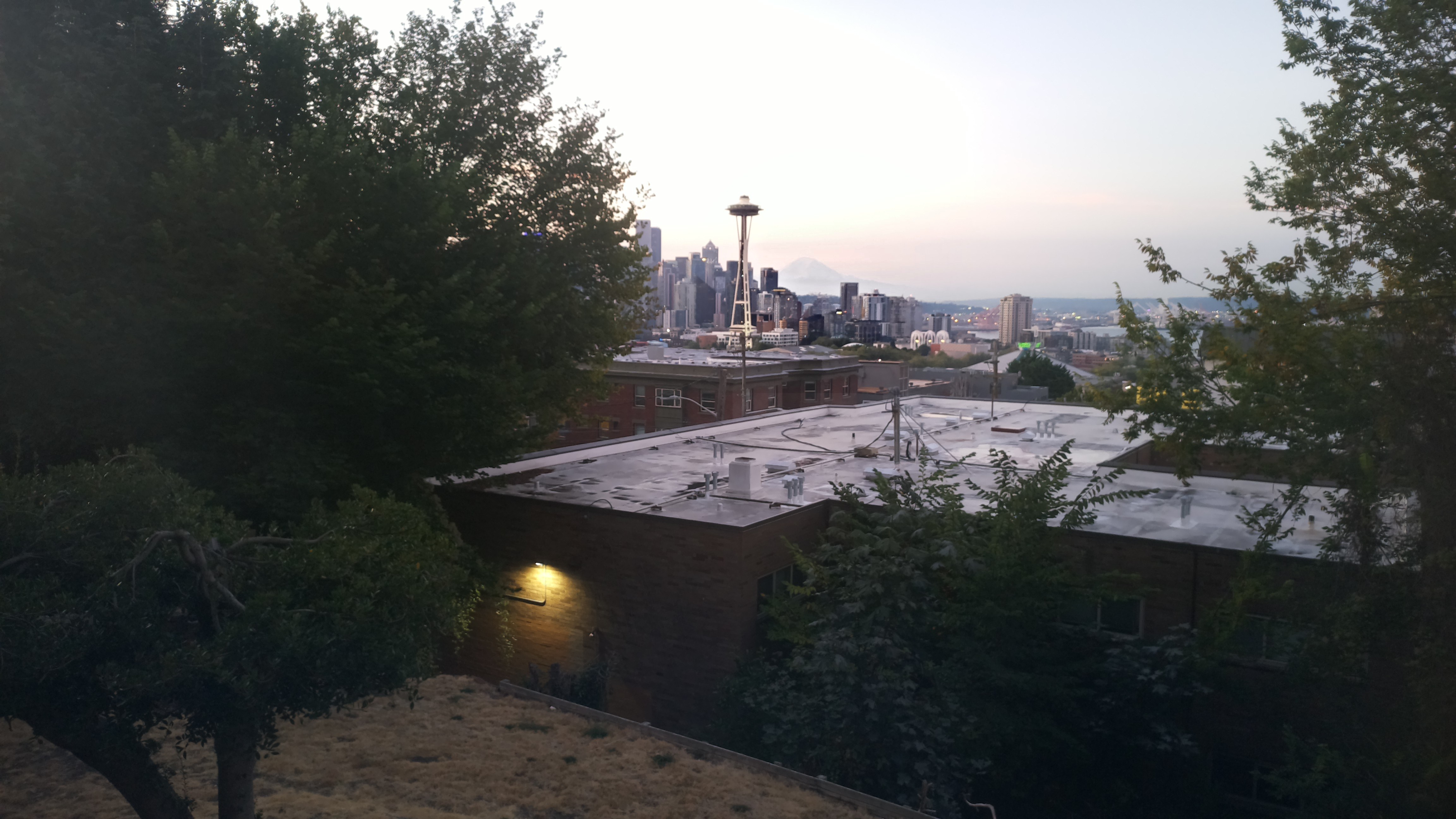 Mt. Rainier from Seattle — Wednesday, September 9