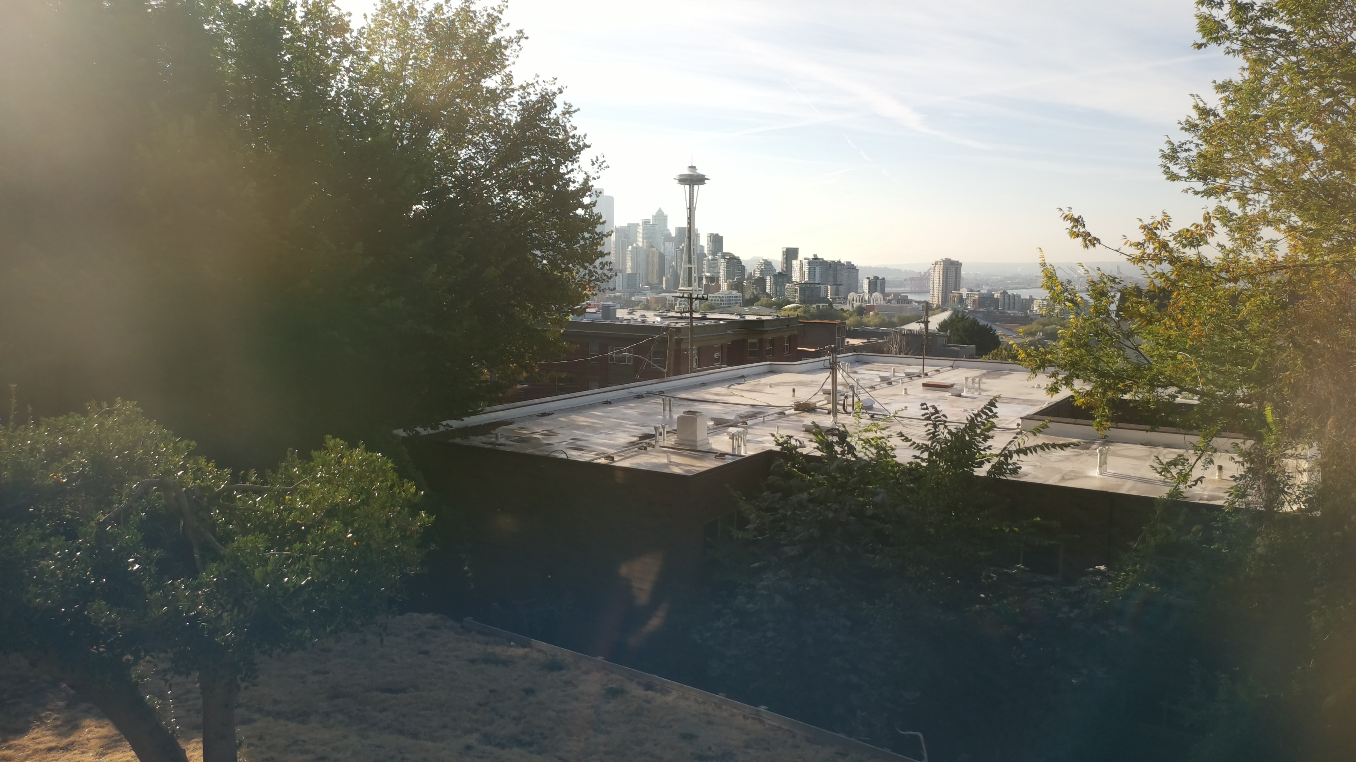 Mt. Rainier from Seattle — Wednesday, September 9