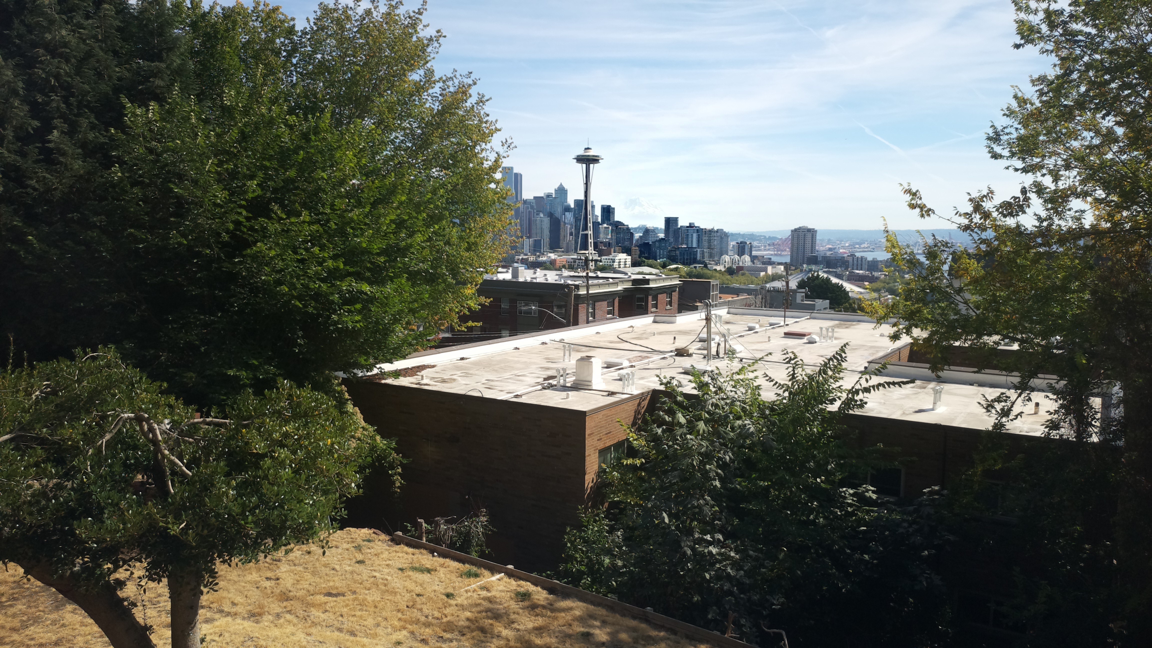 Mt. Rainier from Seattle — Wednesday, September 9