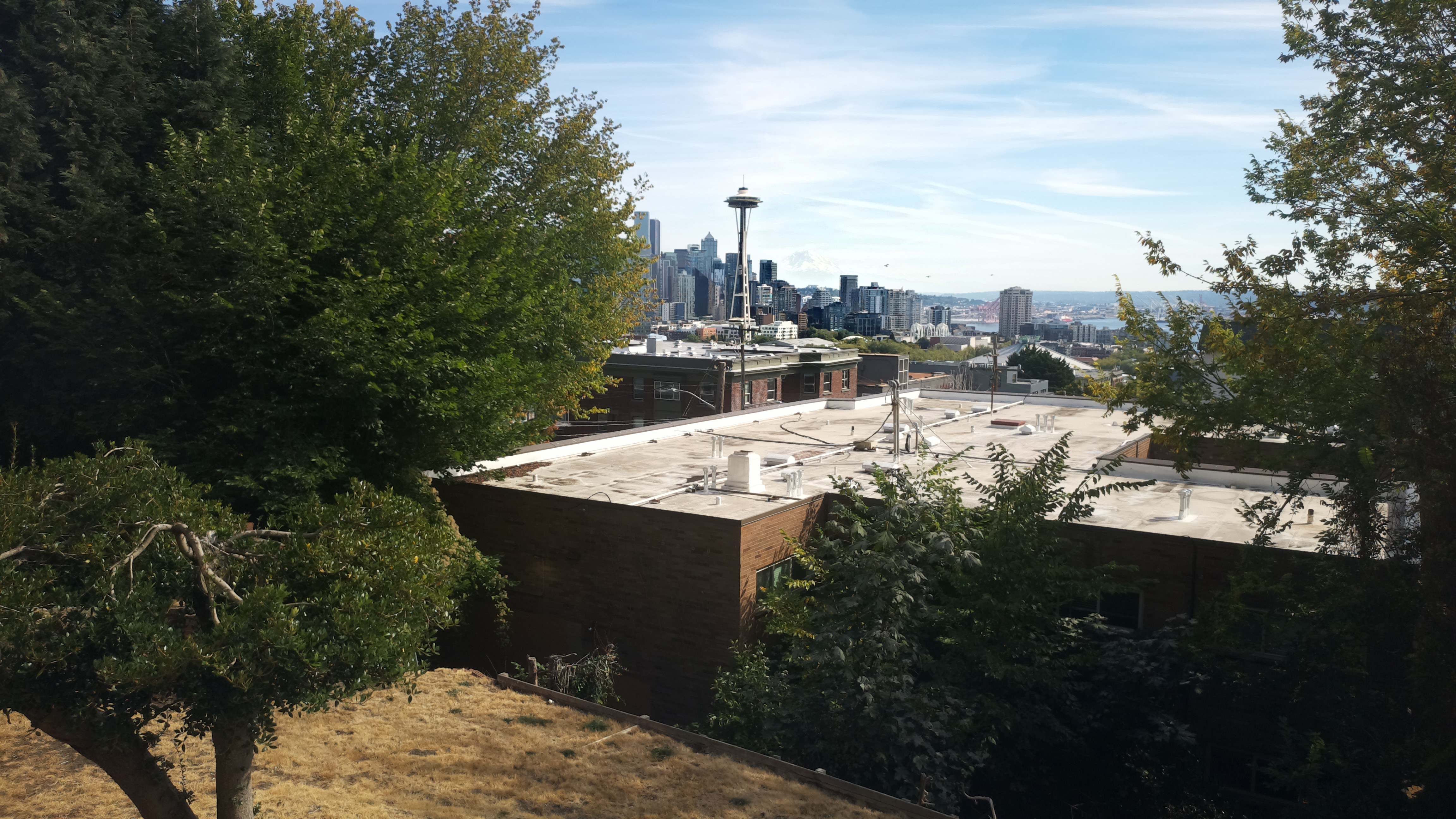 Mt. Rainier from Seattle — Wednesday, September 9