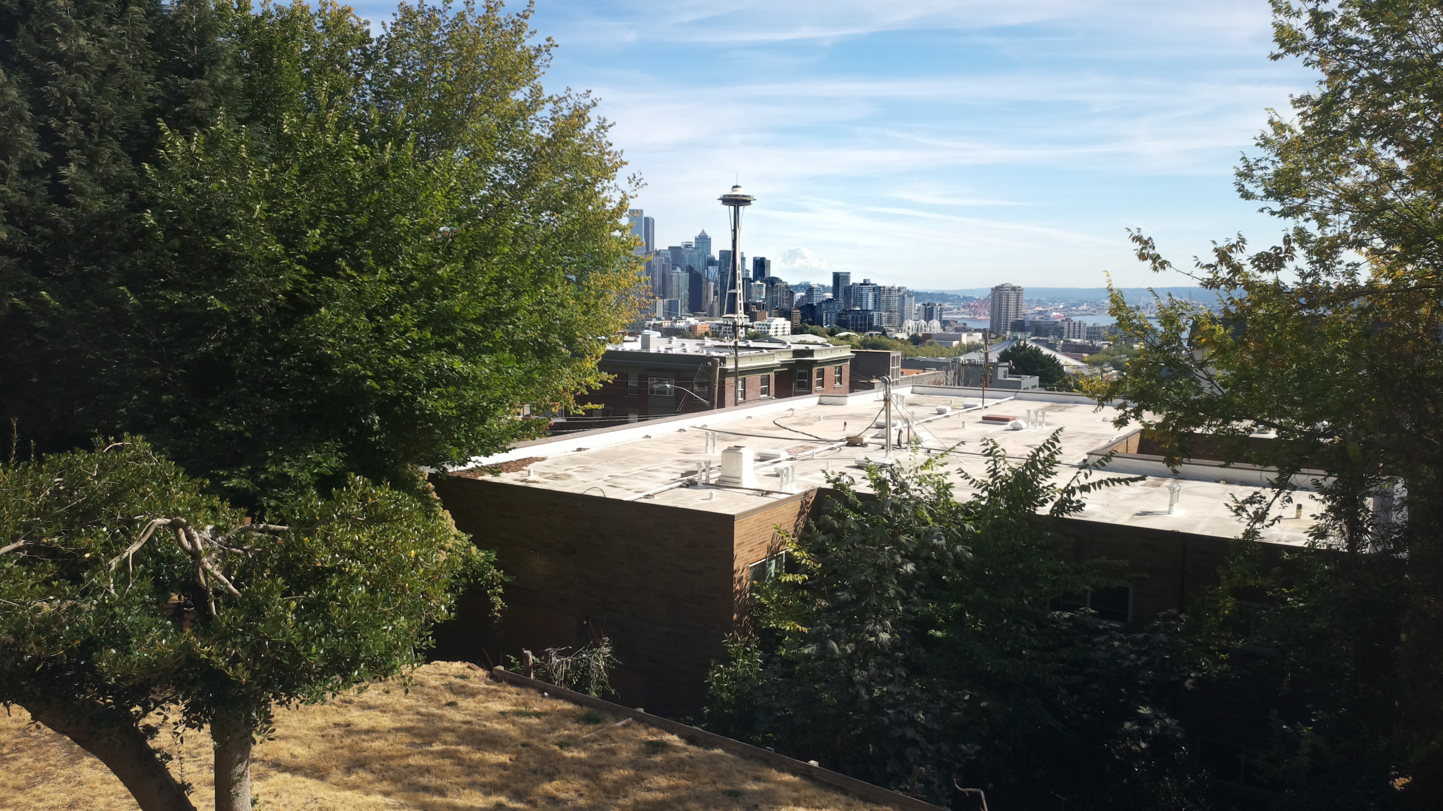 Mt. Rainier from Seattle — Wednesday, September 9