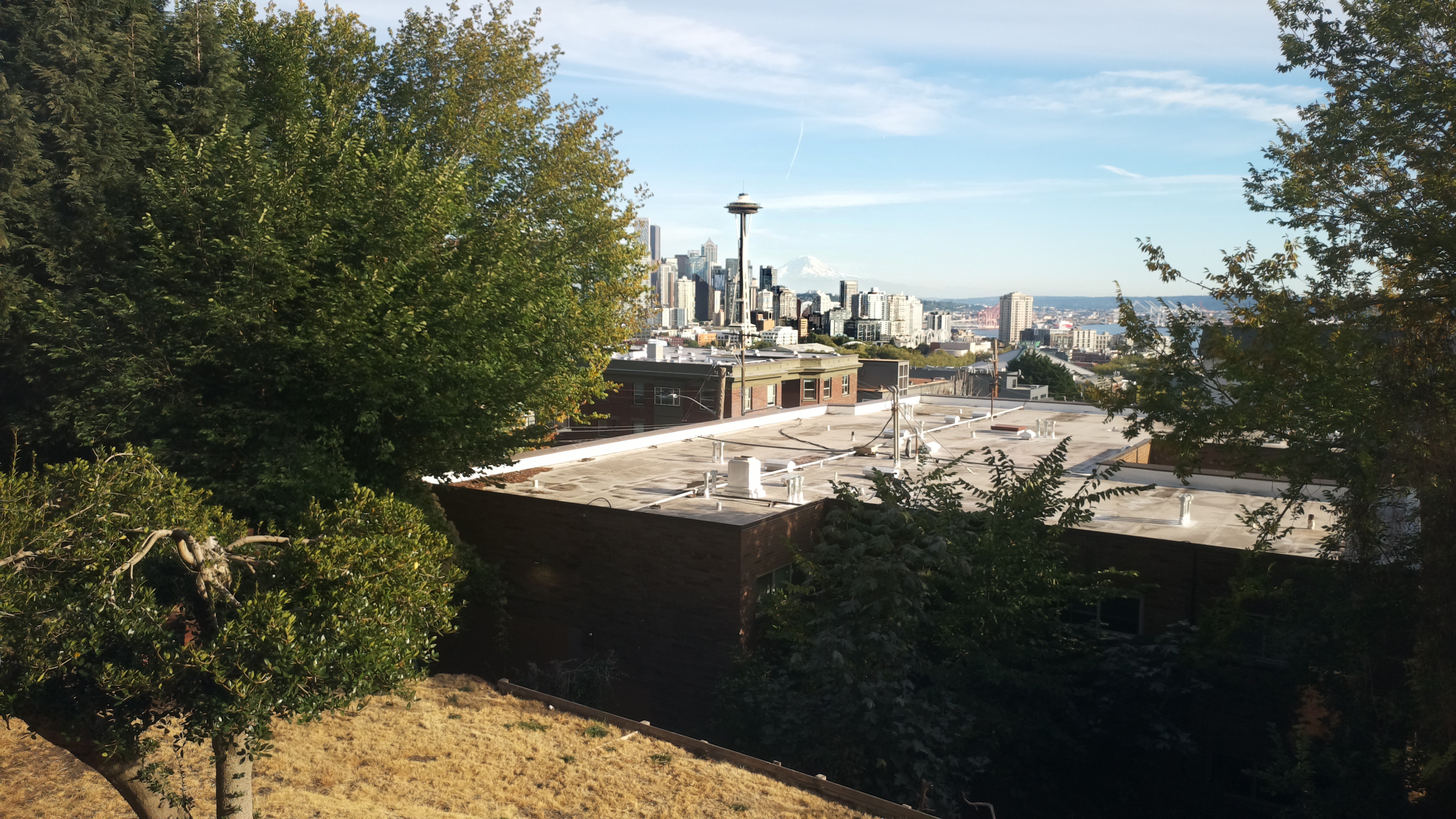 Mt. Rainier from Seattle — Wednesday, September 9
