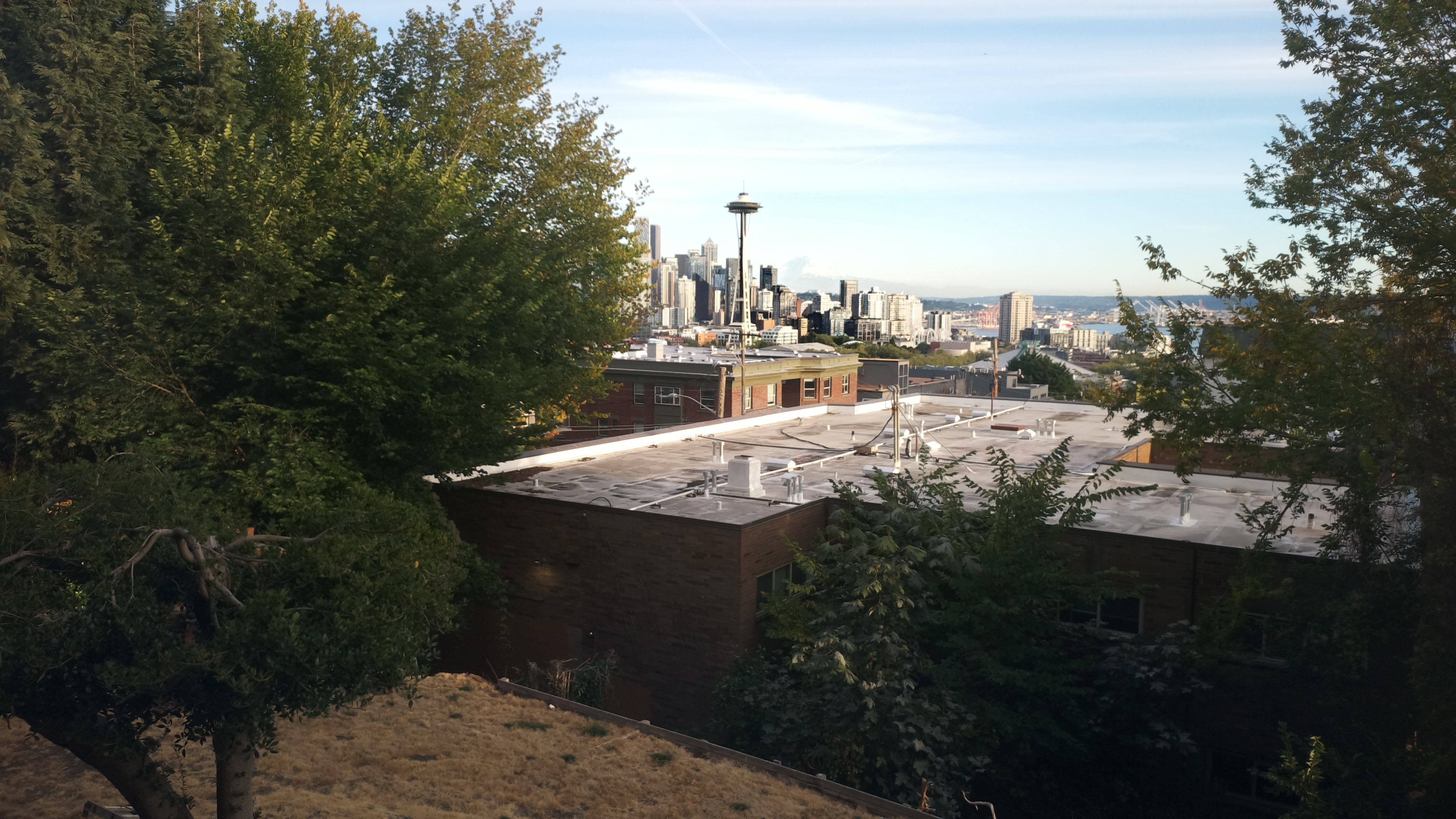 Mt. Rainier from Seattle — Wednesday, September 9