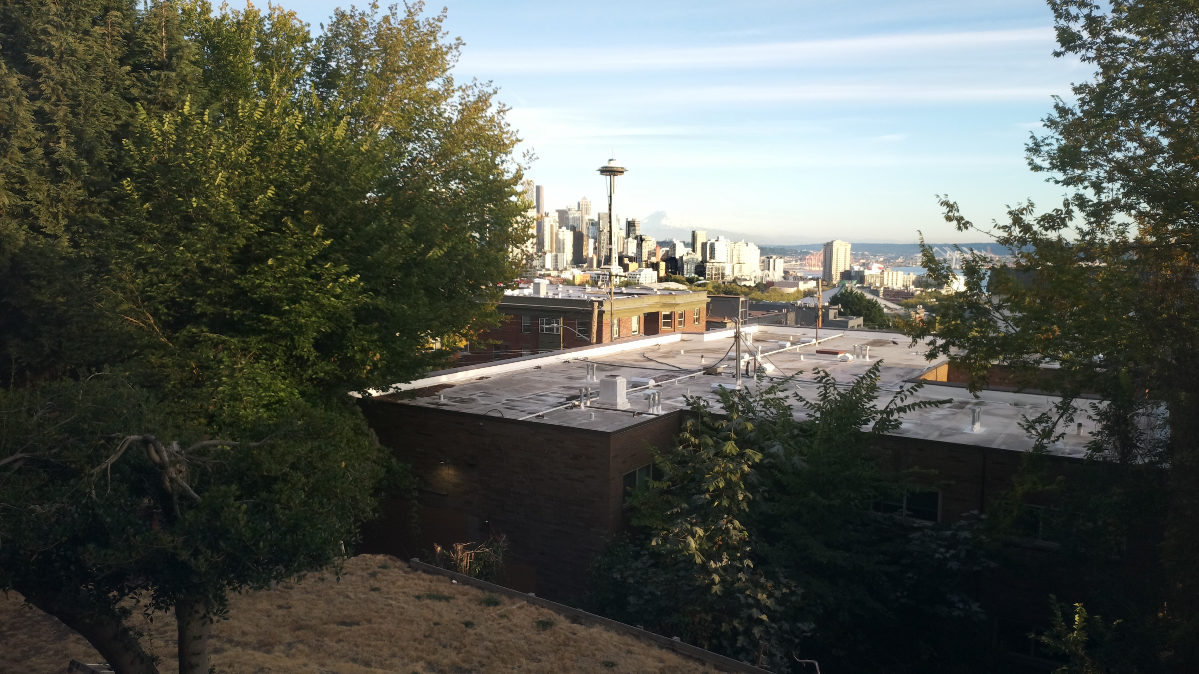 Mt. Rainier from Seattle — Wednesday, September 9